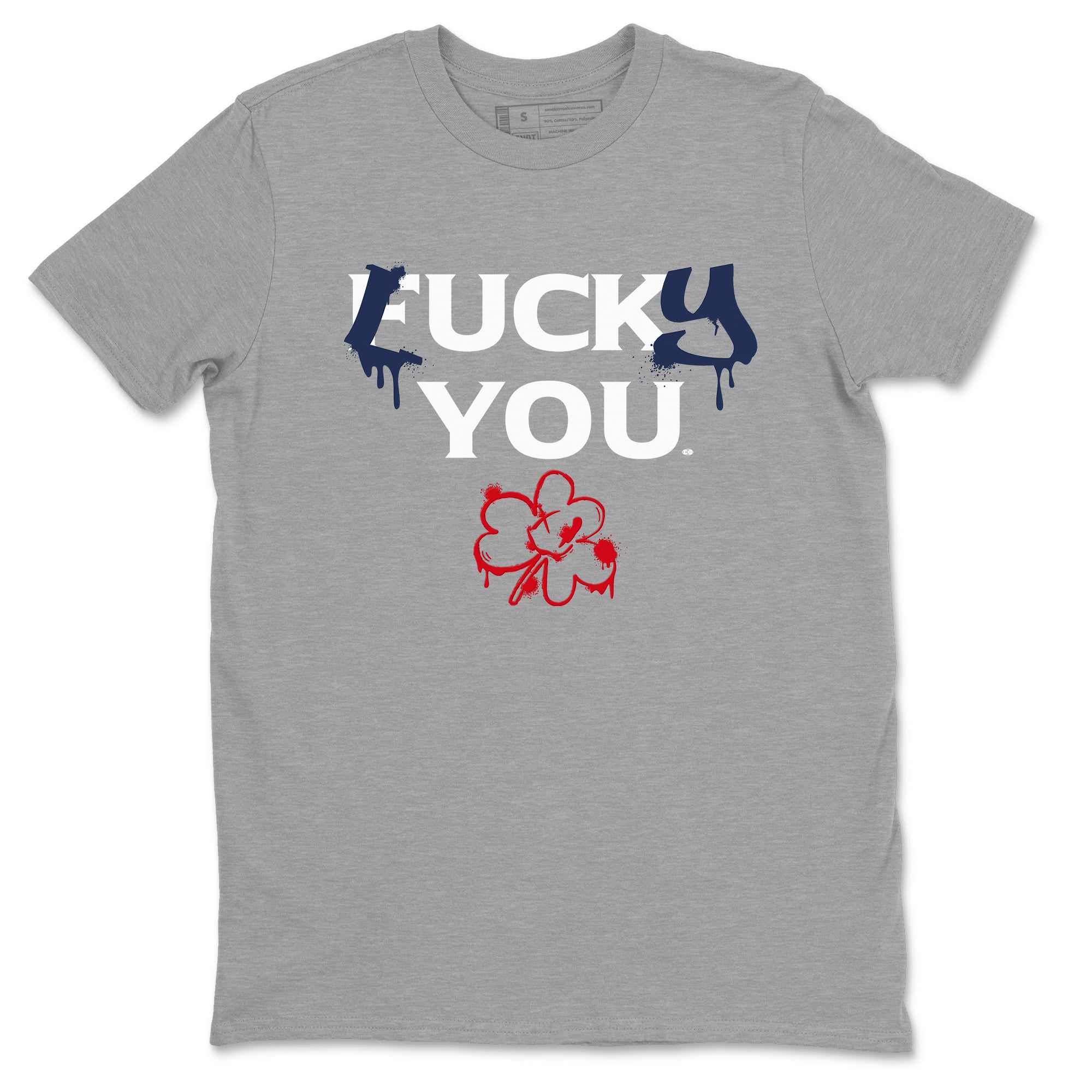 6s White And Midnight Navy shirts to match jordans Lucky You sneaker match tees Air Jordan 6 White And Midnight Navy Drip Gear Zone unisex cotton Heather Grey 2 crew neck shirts