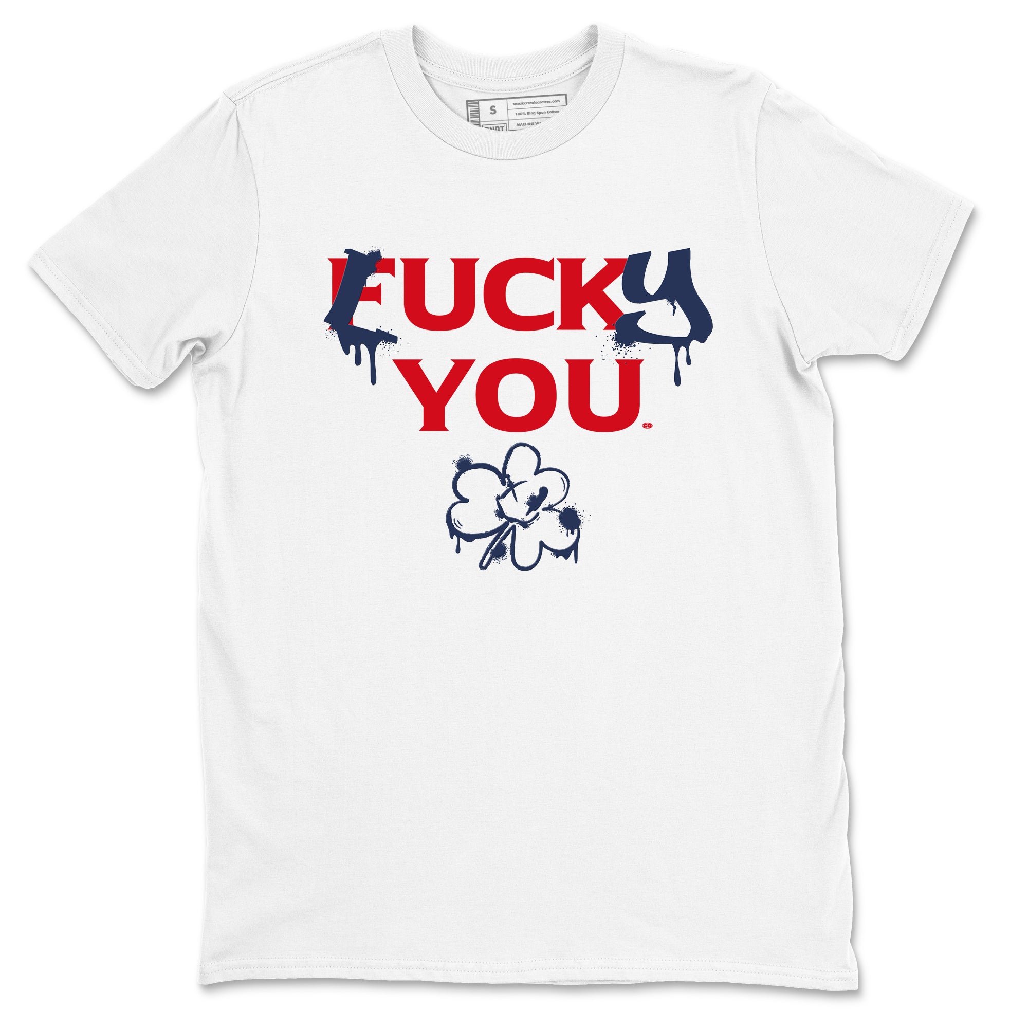 6s White And Midnight Navy shirts to match jordans Lucky You sneaker match tees Air Jordan 6 White And Midnight Navy Drip Gear Zone unisex cotton White 2 crew neck shirts