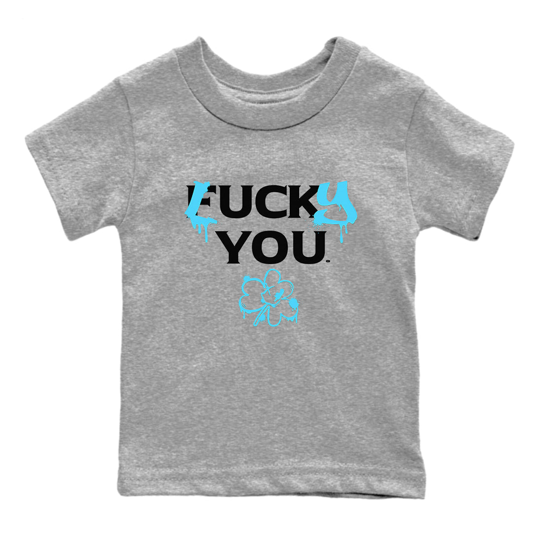 9s Powder Blue shirt to match jordans Lucky You sneaker tees Air Jordan 9 Powder Blue Streetwear Brand Drip Gear Zone baby toddler Heather Grey 2 cotton Shirt
