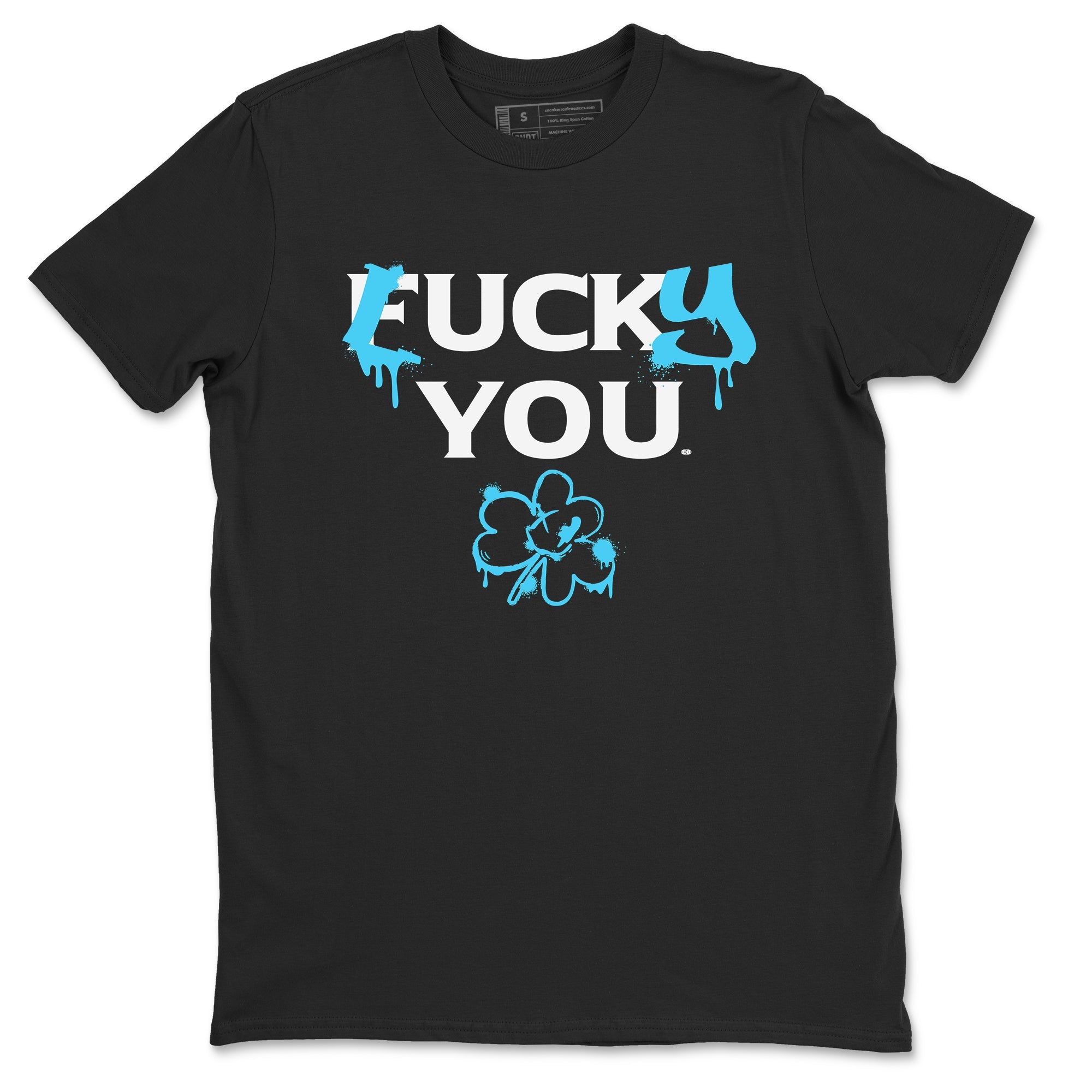 9s Powder Blue shirt to match jordans Lucky You sneaker tees Air Jordan 9 Powder Blue Streetwear Brand Drip Gear Zone unisex cotton Black 2 crew neck shirt