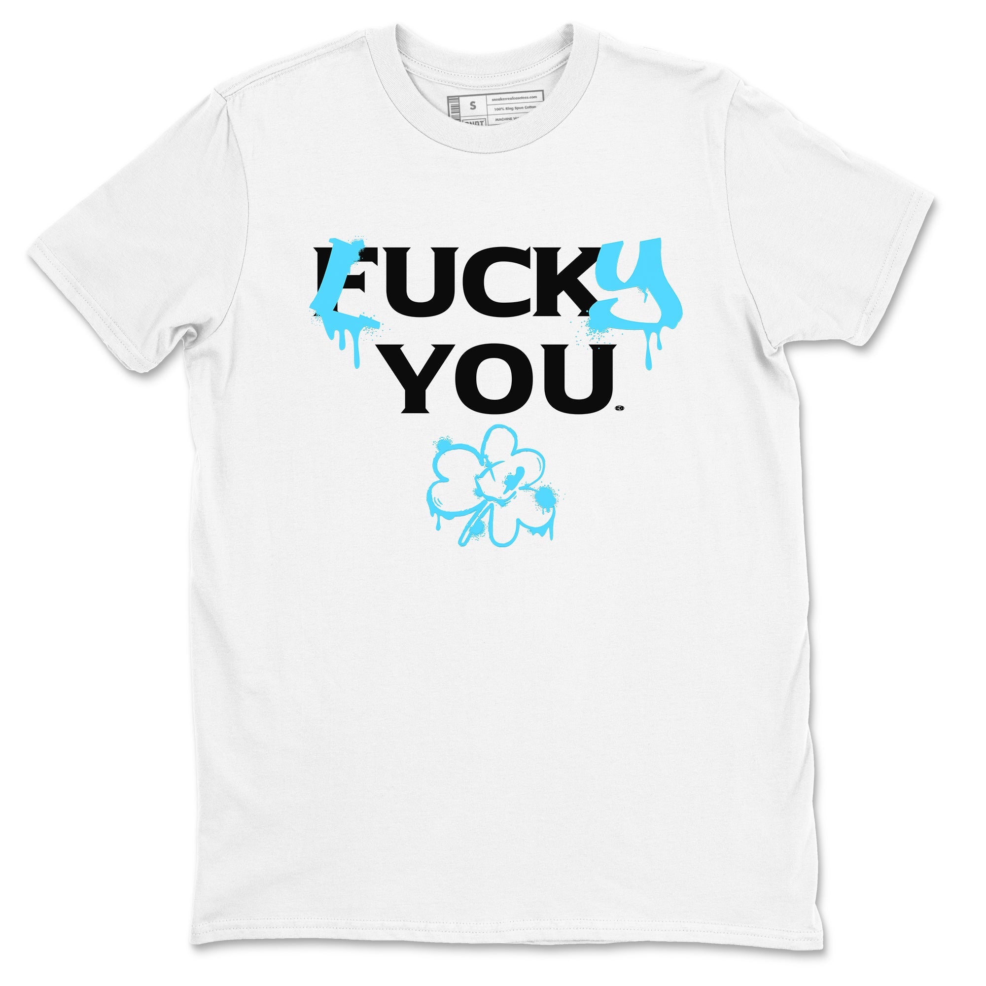 9s Powder Blue shirt to match jordans Lucky You sneaker tees Air Jordan 9 Powder Blue Streetwear Brand Drip Gear Zone unisex cotton White 2 crew neck shirt