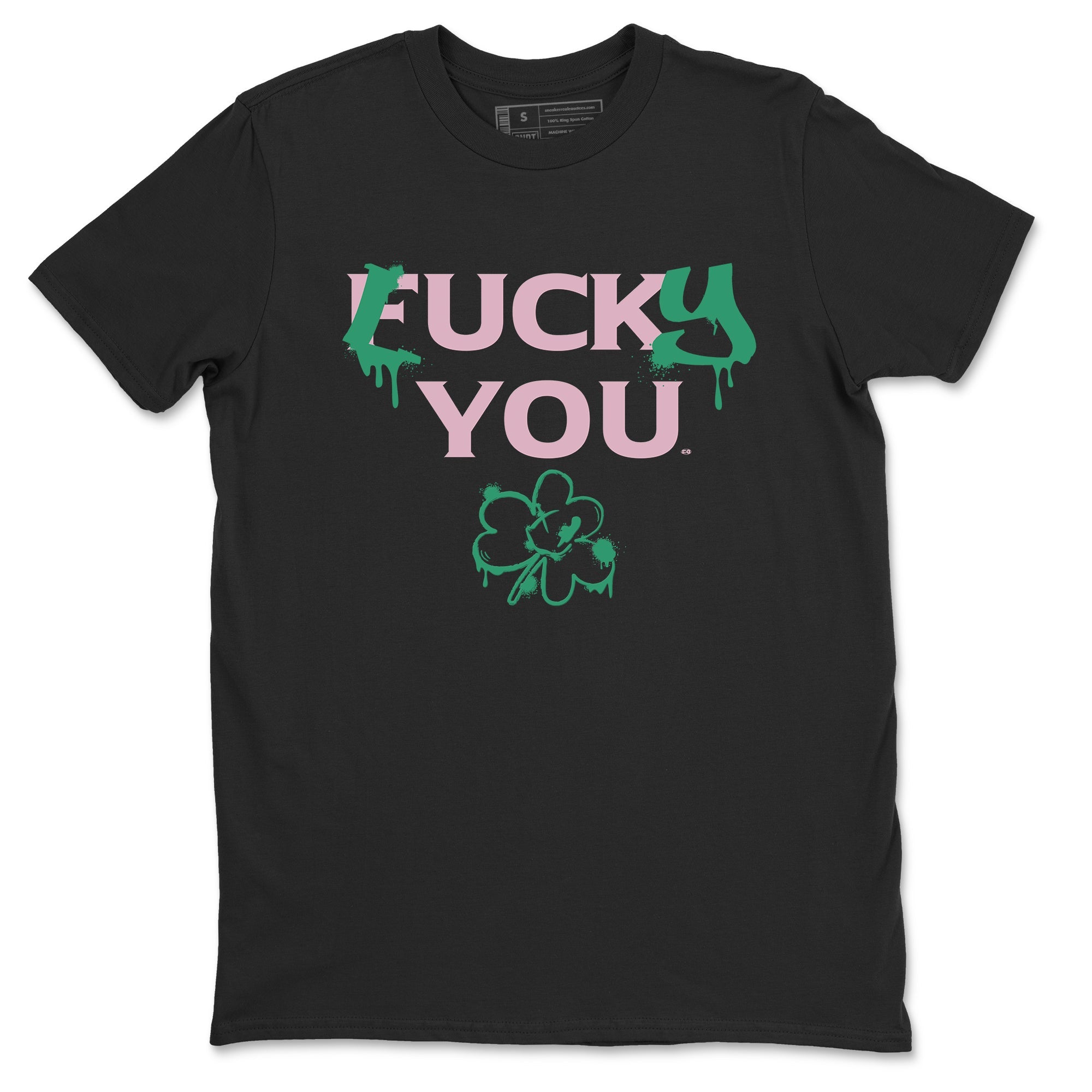 Dunk Low Medium Soft Pink Malachite shirt to match jordans Lucky You sneaker tees Dunk Medium Soft Pink Malachite Drip Gear Zone unisex cotton Black 2 crew neck shirt