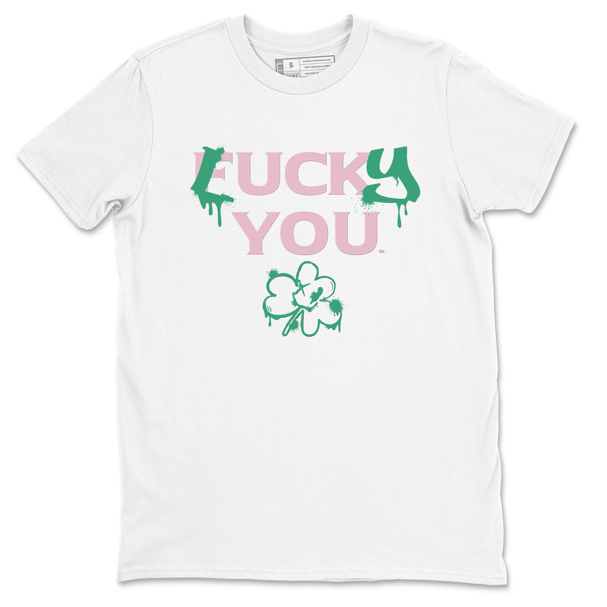 Dunk Low Medium Soft Pink Malachite shirt to match jordans Lucky You sneaker tees Dunk Medium Soft Pink Malachite Drip Gear Zone unisex cotton White 2 crew neck shirt