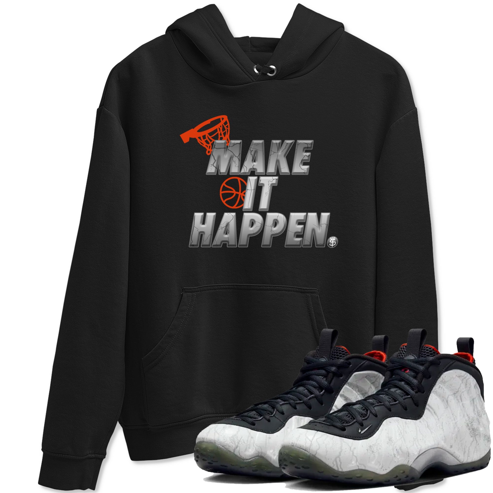 Foams One Jin shirts to match jordans Make It Happen sneaker match tees Air Foamposite One Jin match shoes to clothes Drip Gear Zone unisex cotton Black 1 shirts