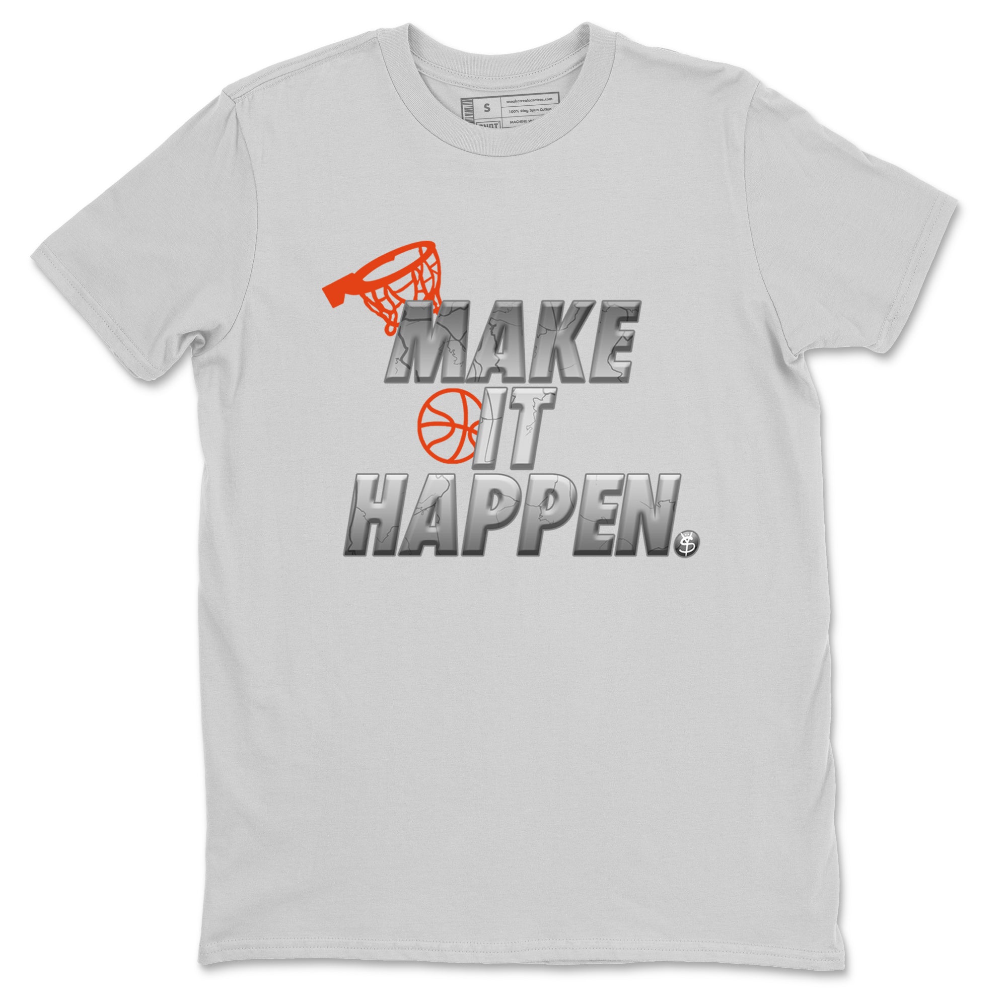 Foams One Jin shirts to match jordans Make It Happen sneaker match tees Air Foamposite One Jin match shoes to clothes Drip Gear Zone unisex cotton Silver 2 shirts