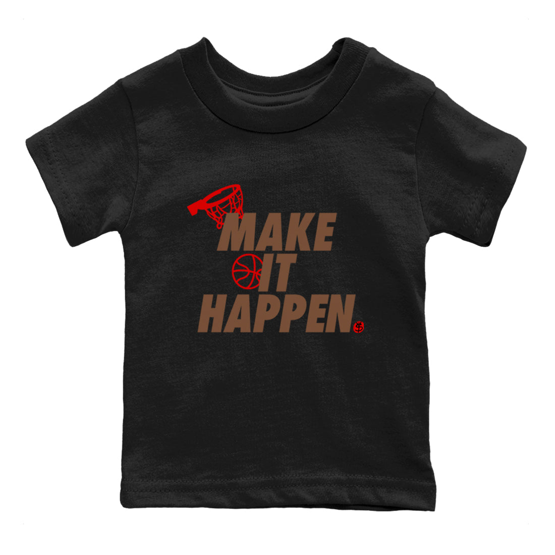 9s Olive shirts to match jordans Make It Happen sneaker match tees Air Jordan 9 Olive match shoes to clothes Drip Gear Zone Youth Baby Black 2 tee