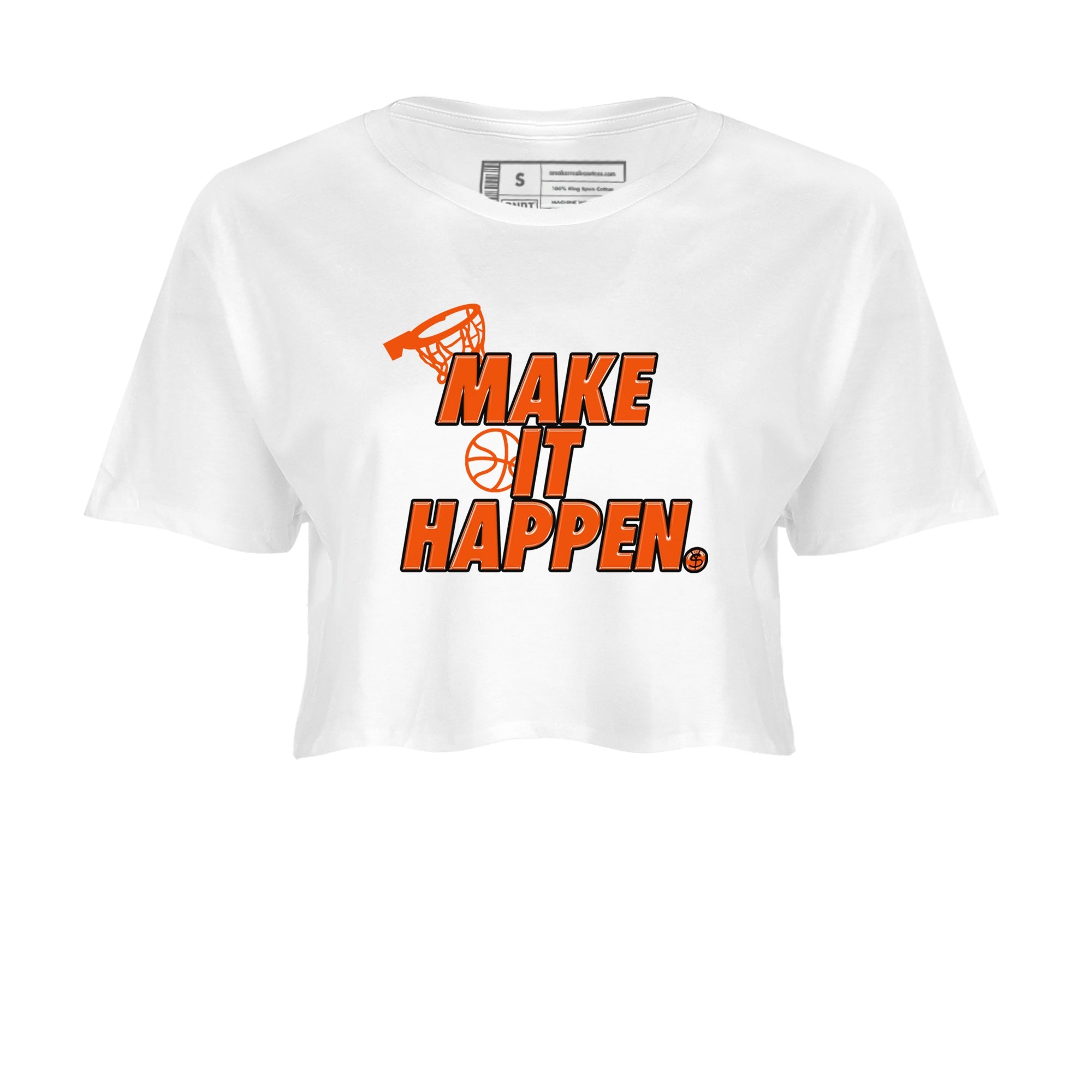 Air Max 1 OG '86 'Summit White and Cosmic Clay shirts to match jordans Make It Happen sneaker match tees Air Max 1 Cosmic Clay match shoes to clothes Drip Gear Zone unisex cotton White 2 crop tee