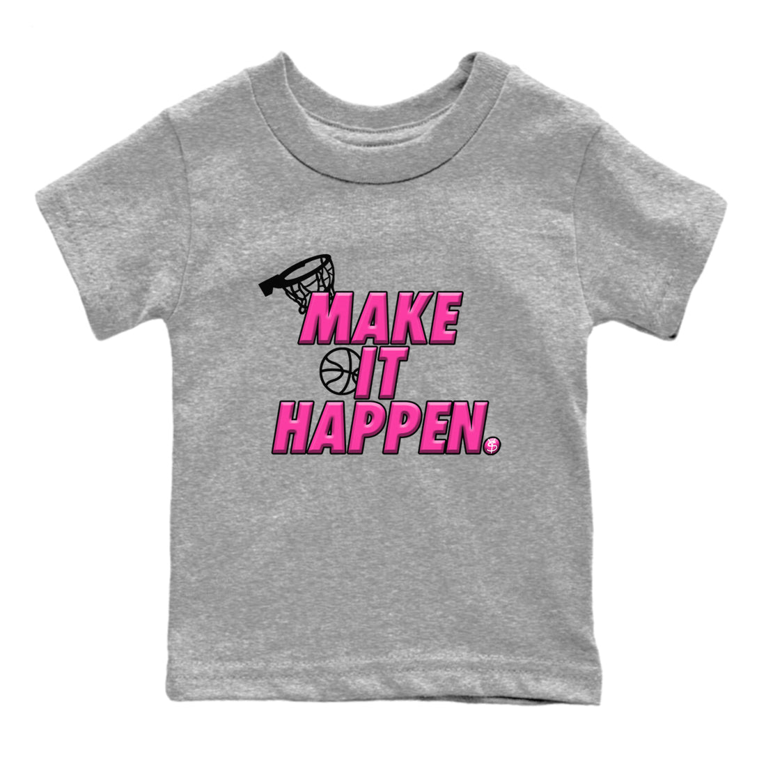 Nike KD 4 Retro Aunt Pearl shirts to match jordans Make It Happen sneaker match tees Nike KD 4 Aunt Pearl match shoes to clothes Drip Gear Zone Youth Baby Heather Grey 2 tee
