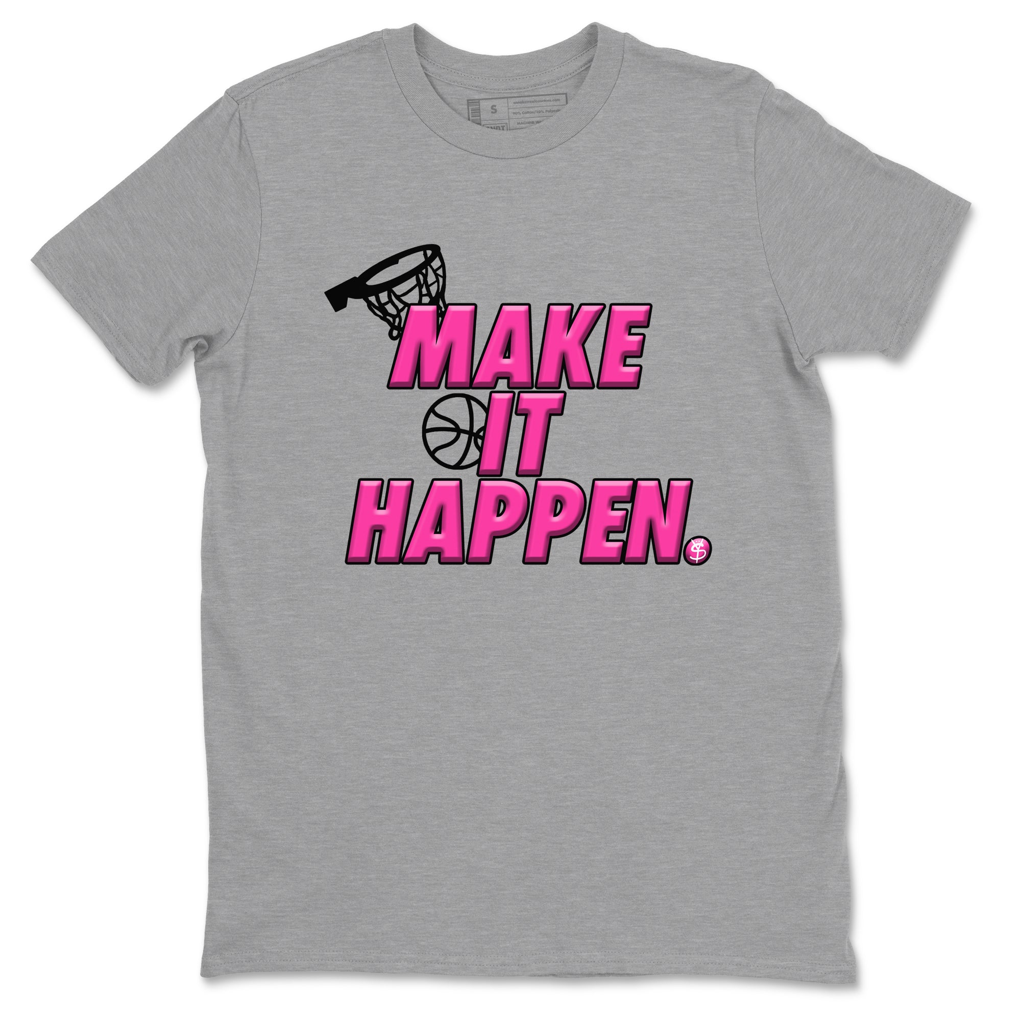 Nike KD 4 Retro Aunt Pearl shirts to match jordans Make It Happen sneaker match tees Nike KD 4 Aunt Pearl match shoes to clothes Drip Gear Zone unisex cotton Heather Grey 2 shirts