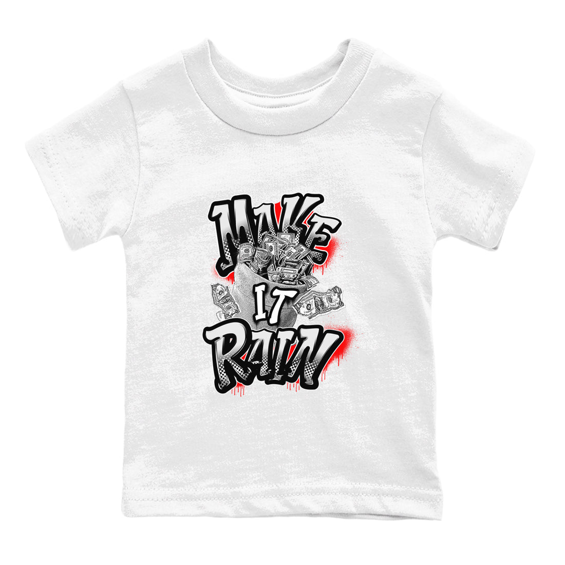 12s Taxi Flip shirts to match jordans Make It Rain Money sneaker match tees Air Jordan 12 Taxi Flip Drip Gear Zone streetwear brand Baby and Youth White 2 cotton tee