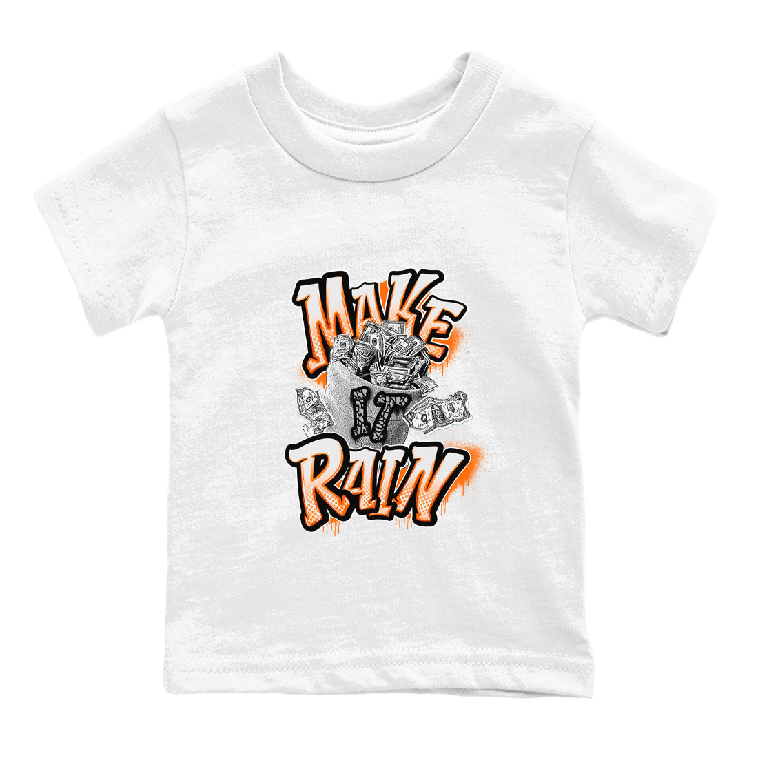 3s Georgia Peach shirt to match jordans Make It Rain Money sneaker tees Air Jordan 3 Georgia Peach Drip Gear Zone baby toddler White 2 cotton Shirt