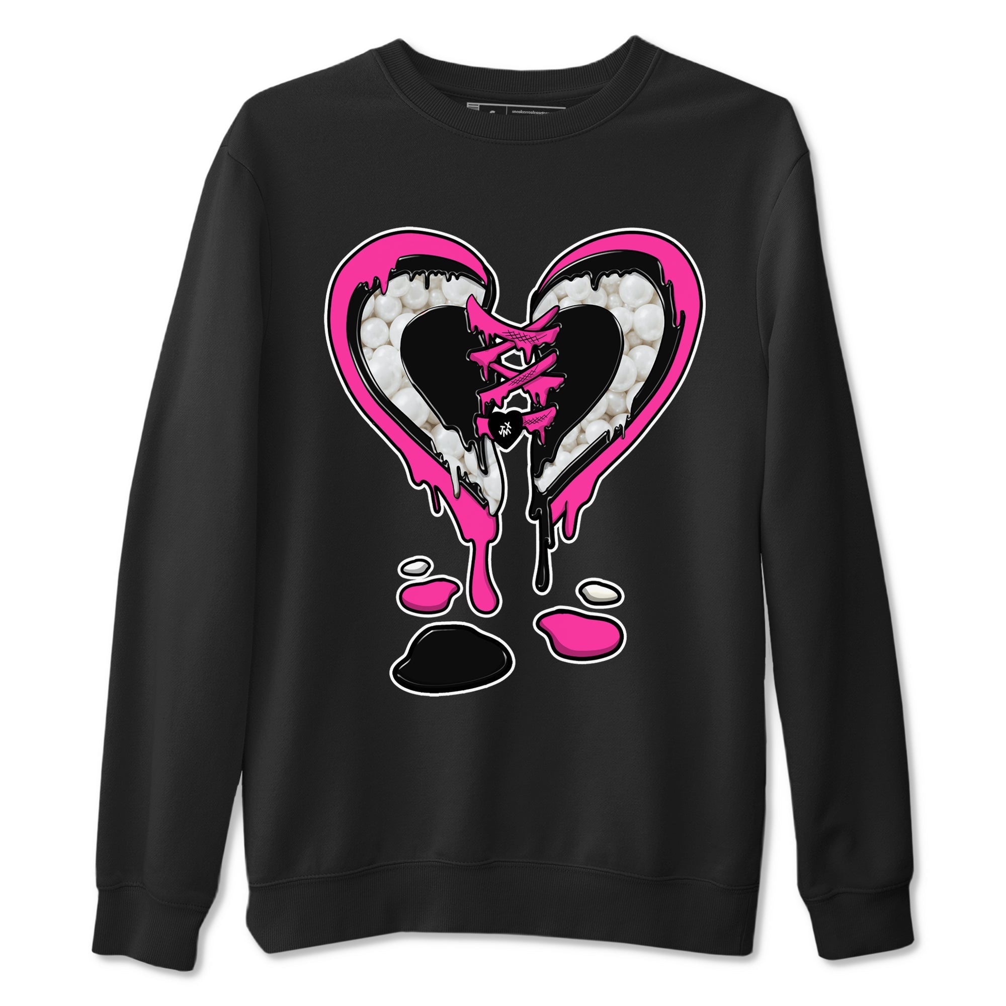 Nike KD 4 Retro Aunt Pearl shirts to match jordans Melting Heart sneaker match tees Nike KD 4 Aunt Pearl match shoes to clothes Drip Gear Zone unisex cotton Black 2 shirts