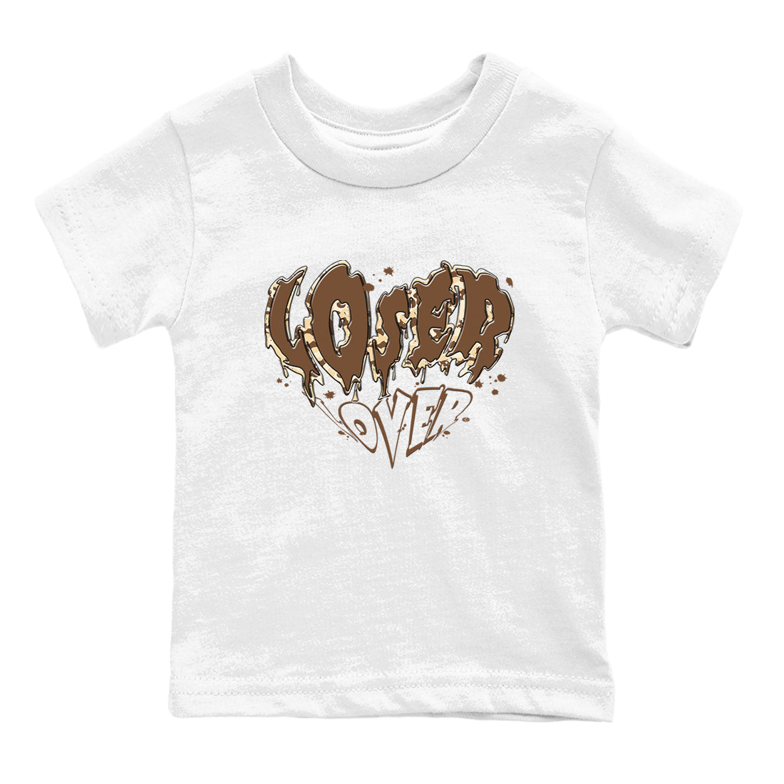 3s Desert Camo shirts to match jordans Melting Loser Lover sneaker match tees Air Jordan 3 Desert Camo Drip Gear Zone streetwear brand Baby and Youth White 2 cotton tee