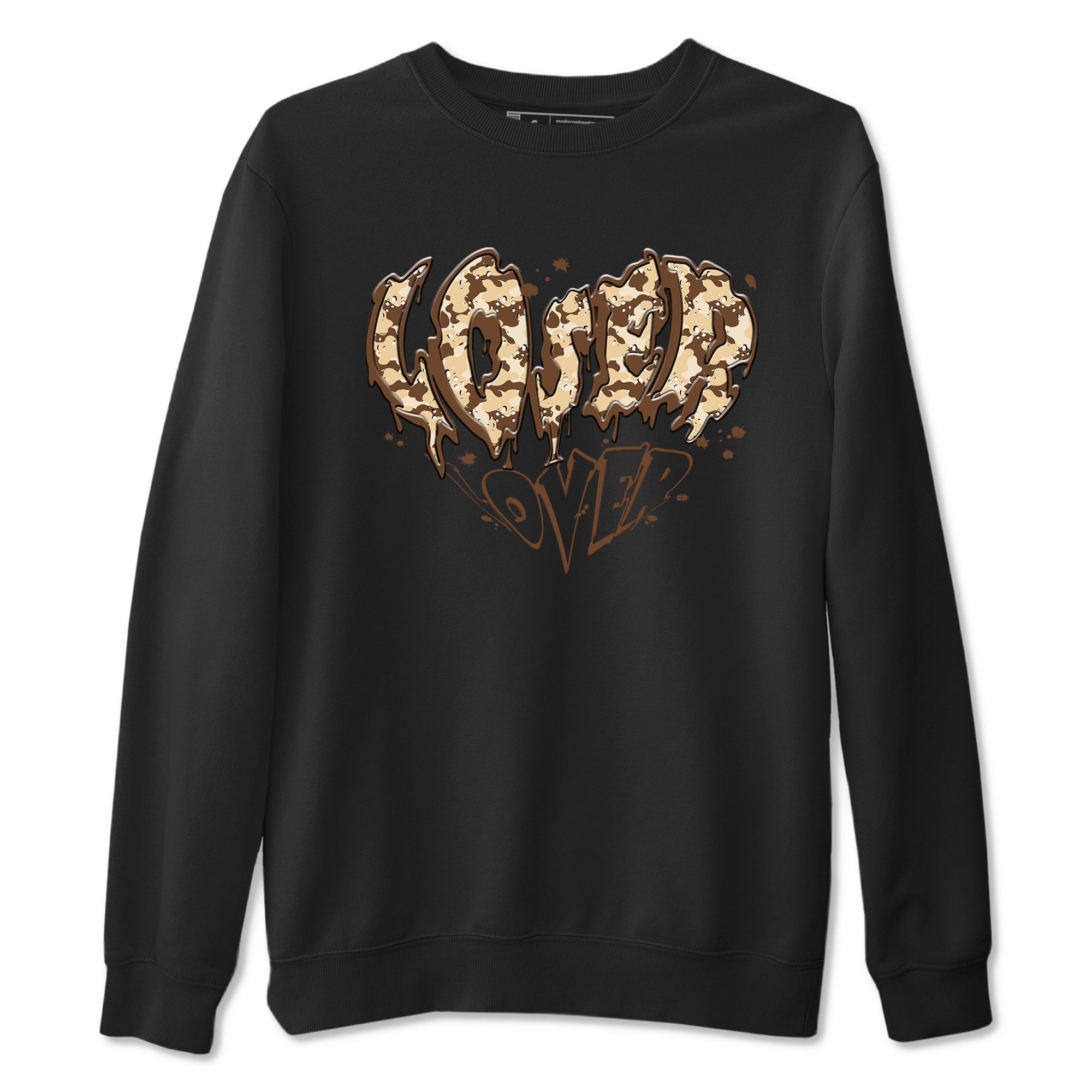 3s Desert Camo shirts to match jordans Melting Loser Lover sneaker match tees Air Jordan 3 Desert Camo Drip Gear Zone streetwear brand Black 2 unisex cotton tee