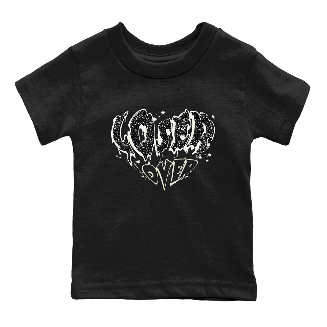 5s Sail shirt to match jordans Melting Loser Lover sneaker tees Air Jordan 5 Sail Drip Gear Zone baby toddler Black 2 cotton Shirt