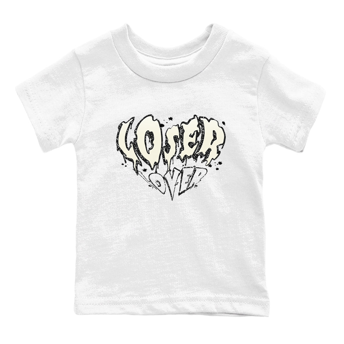 5s Sail shirt to match jordans Melting Loser Lover sneaker tees Air Jordan 5 Sail Drip Gear Zone baby toddler White 2 cotton Shirt
