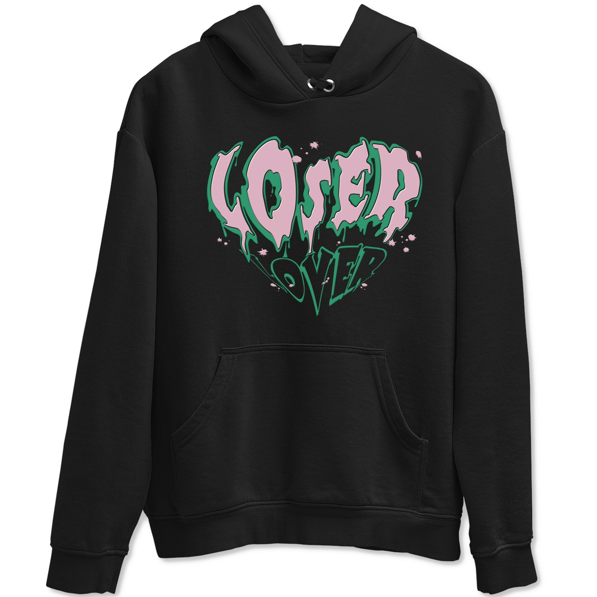 Dunk Low Medium Soft Pink Malachite shirt to match jordans Melting Loser Lover sneaker tees Dunk Retro SE Medium Soft Pink Malachite Drip Gear Zone unisex cotton Black 2 crew neck shirt