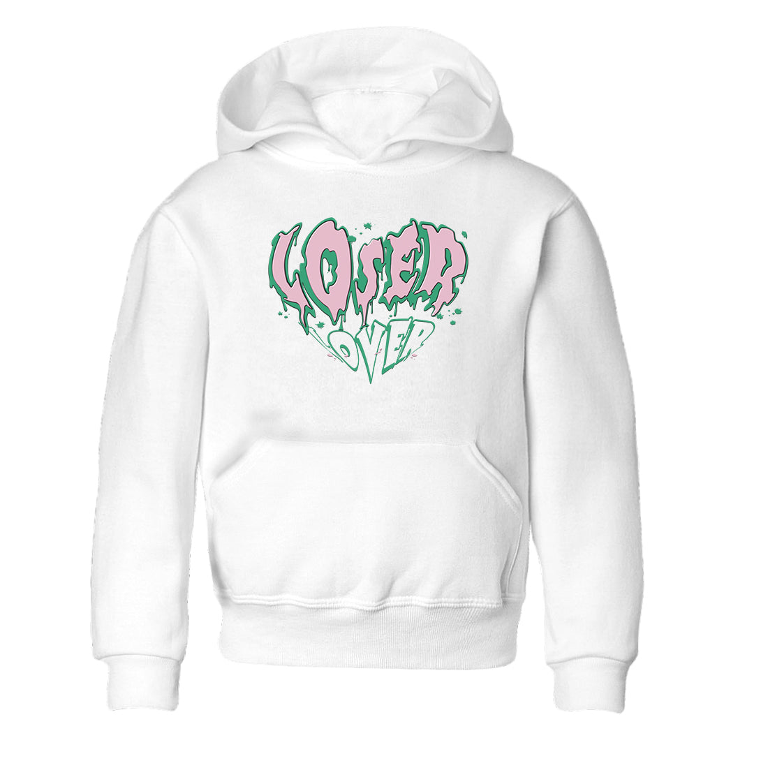 Dunk Low Medium Soft Pink Malachite shirt to match jordans Melting Loser Lover sneaker tees Dunk Retro SE Medium Soft Pink Malachite Drip Gear Zone baby toddler White 2 cotton Shirt