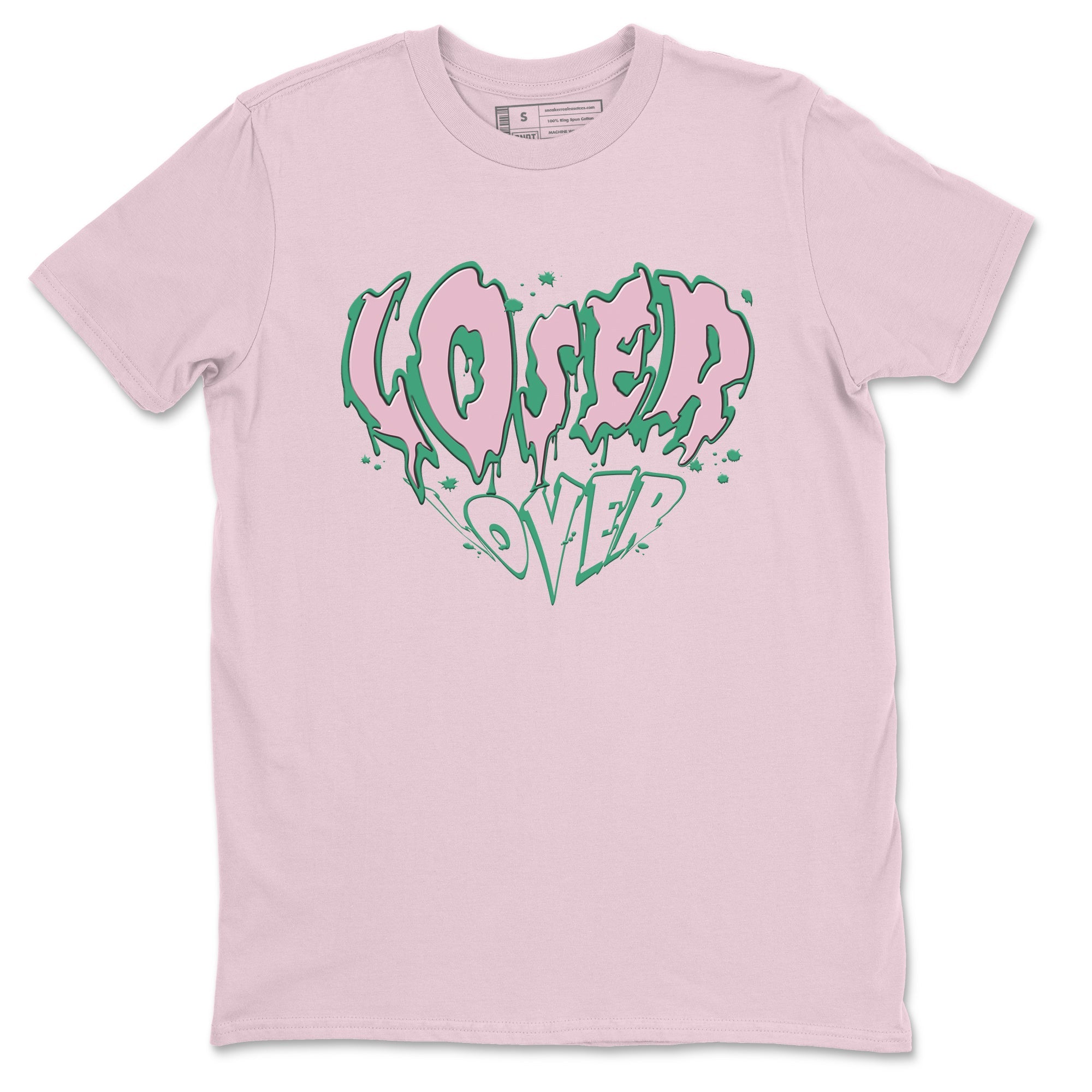 Dunk Low Medium Soft Pink Malachite shirt to match jordans Melting Loser Lover sneaker tees Dunk Retro SE Medium Soft Pink Malachite Drip Gear Zone unisex cotton Pink 2 crew neck shirt