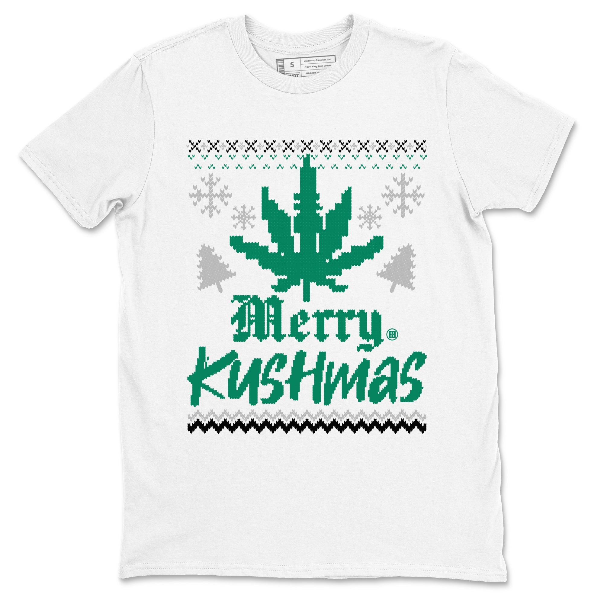 4s Oxidized Green t-shirts to match sneakers Merry Kushmas sneaker match tees Jordan 4 Retro Oxidized Green match shoes to clothes Drip Gear Zone unisex cotton White 2 shirts