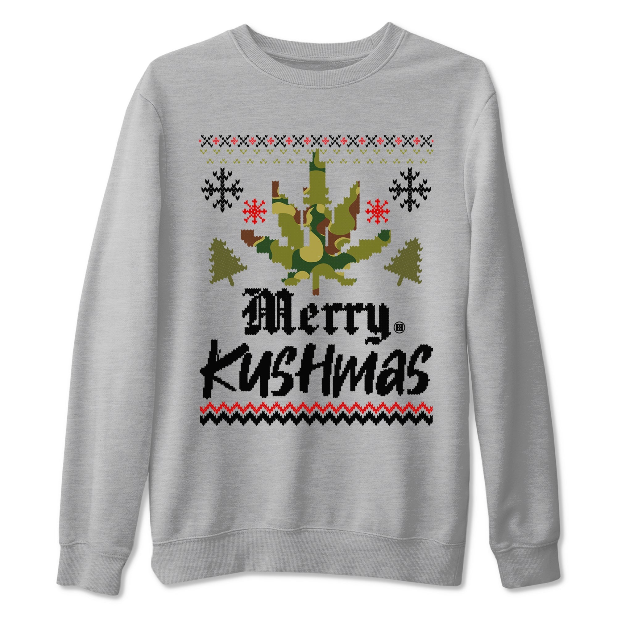 Air Max 90 Reverse Duck Camo t-shirts to match sneakers Merry Kushmas sneaker match tees Air Max 90 Reverse Duck Camo match shoes to clothes Drip Gear Zone unisex cotton Heather Grey 2 shirts