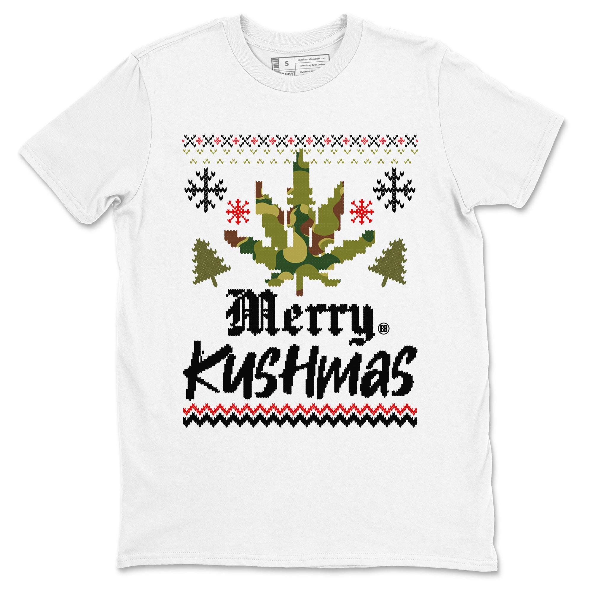 Air Max 90 Reverse Duck Camo t-shirts to match sneakers Merry Kushmas sneaker match tees Air Max 90 Reverse Duck Camo match shoes to clothes Drip Gear Zone unisex cotton White 2 shirts