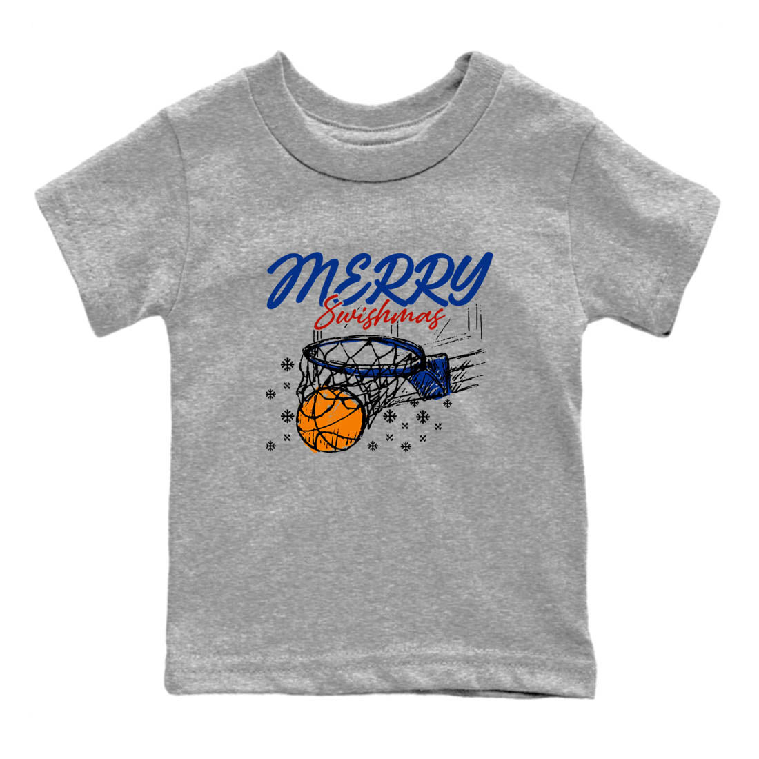 Sneaker Threads  Sneaker Tees To Match Air Jordan 11 Rare Air  Merry Swishmas Youth Graphic Tee Heather Grey 2. Perfect for Jordan releases 2025 colorways.