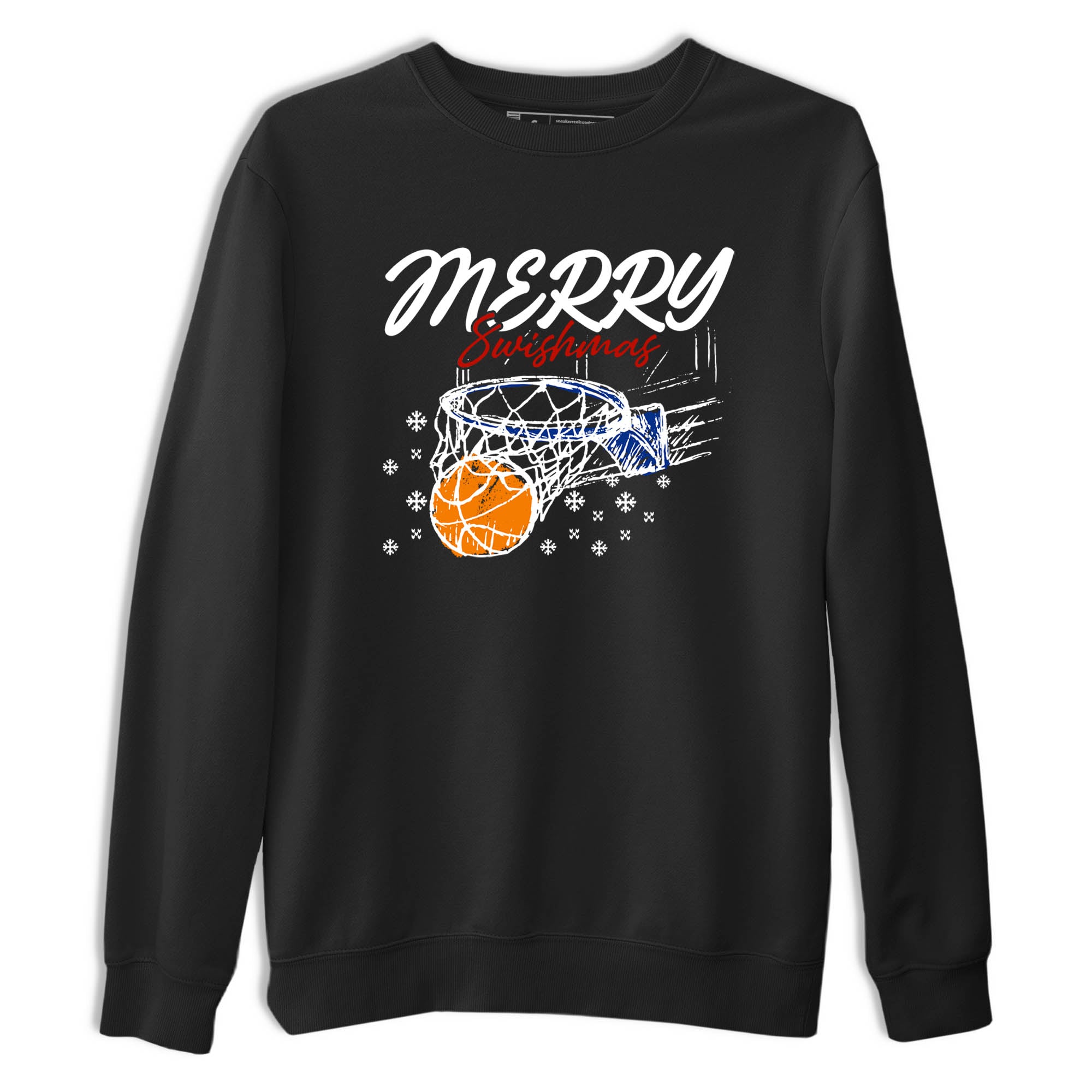 Sneaker Threads  Sneaker Tees To Match Air Jordan 11 Rare Air  Merry Swishmas Graphic Tee Black 2. Perfect for Jordan releases 2025 colorways.