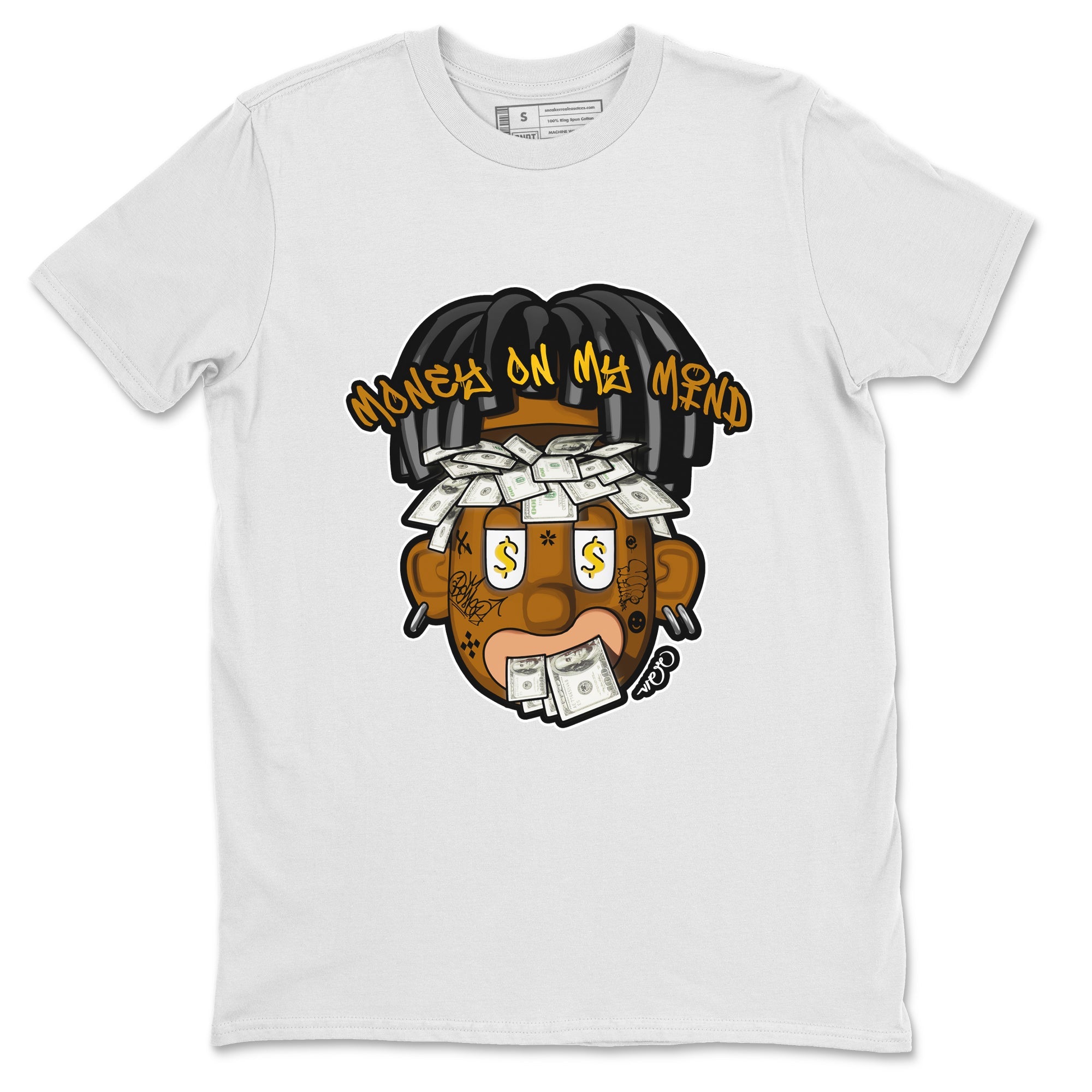 Air Jordan 11 Gratitude shirt to match jordans Money On My Mind sneaker tees AJ11 Gratitude Drip Gear Zone Unisex White 2 T-Shirt