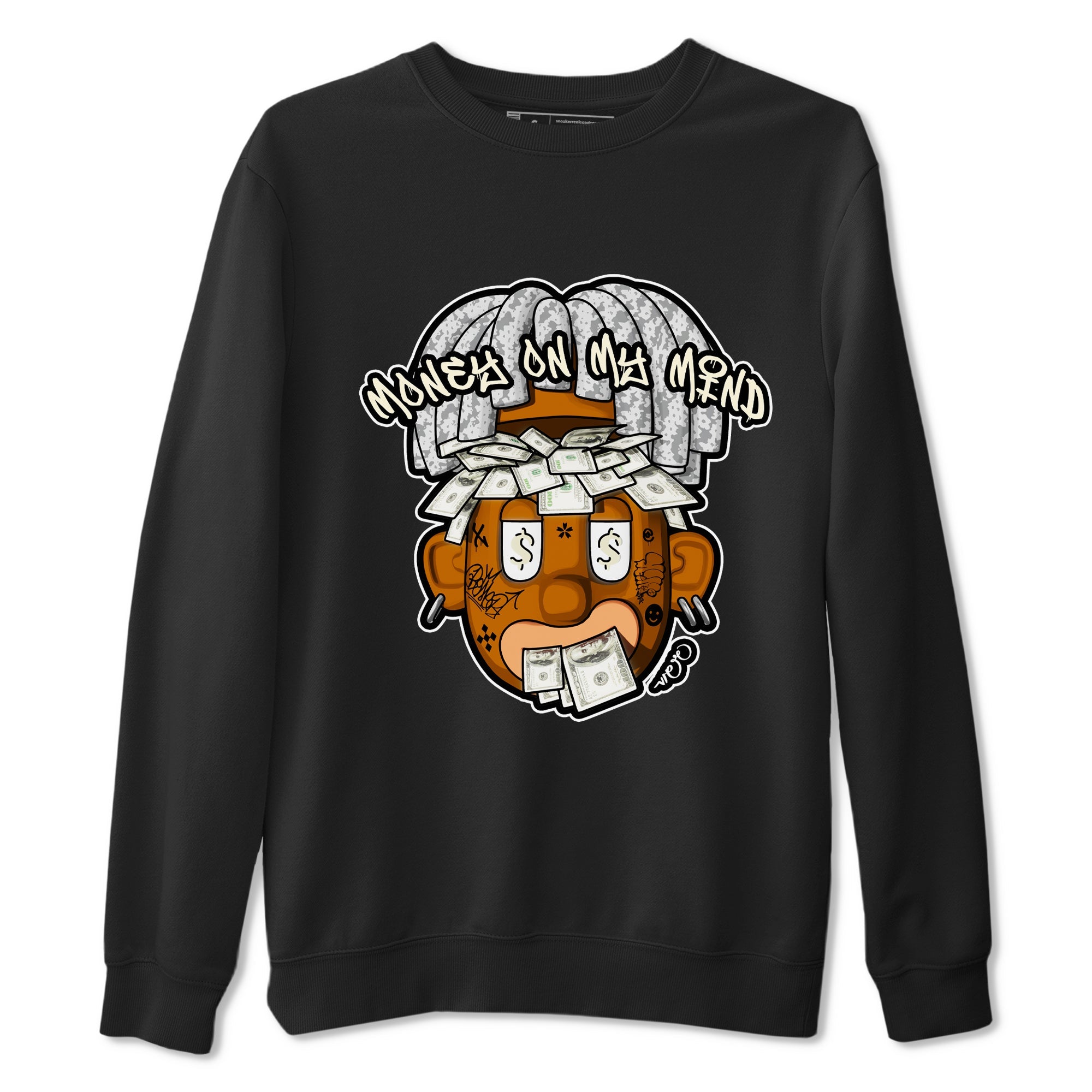 Yeezy 350 Static shirt to match jordans Money On My Mind sneaker tees Adidas Yeezy 350 Static Drip Gear Zone Unisex Black 2 T-Shirt