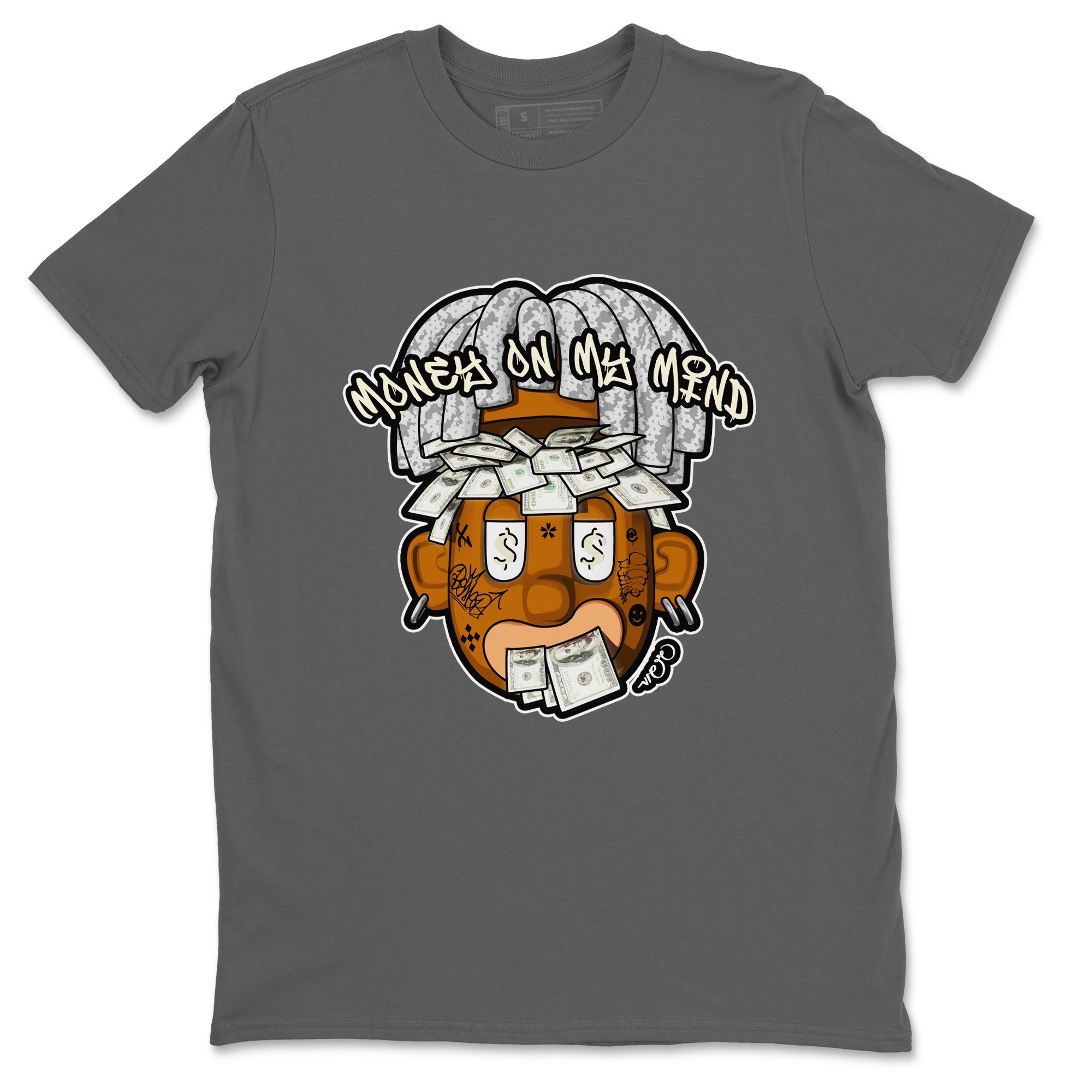 Yeezy 350 Static shirt to match jordans Money On My Mind sneaker tees Adidas Yeezy 350 Static Drip Gear Zone Unisex Cool Grey 2 T-Shirt