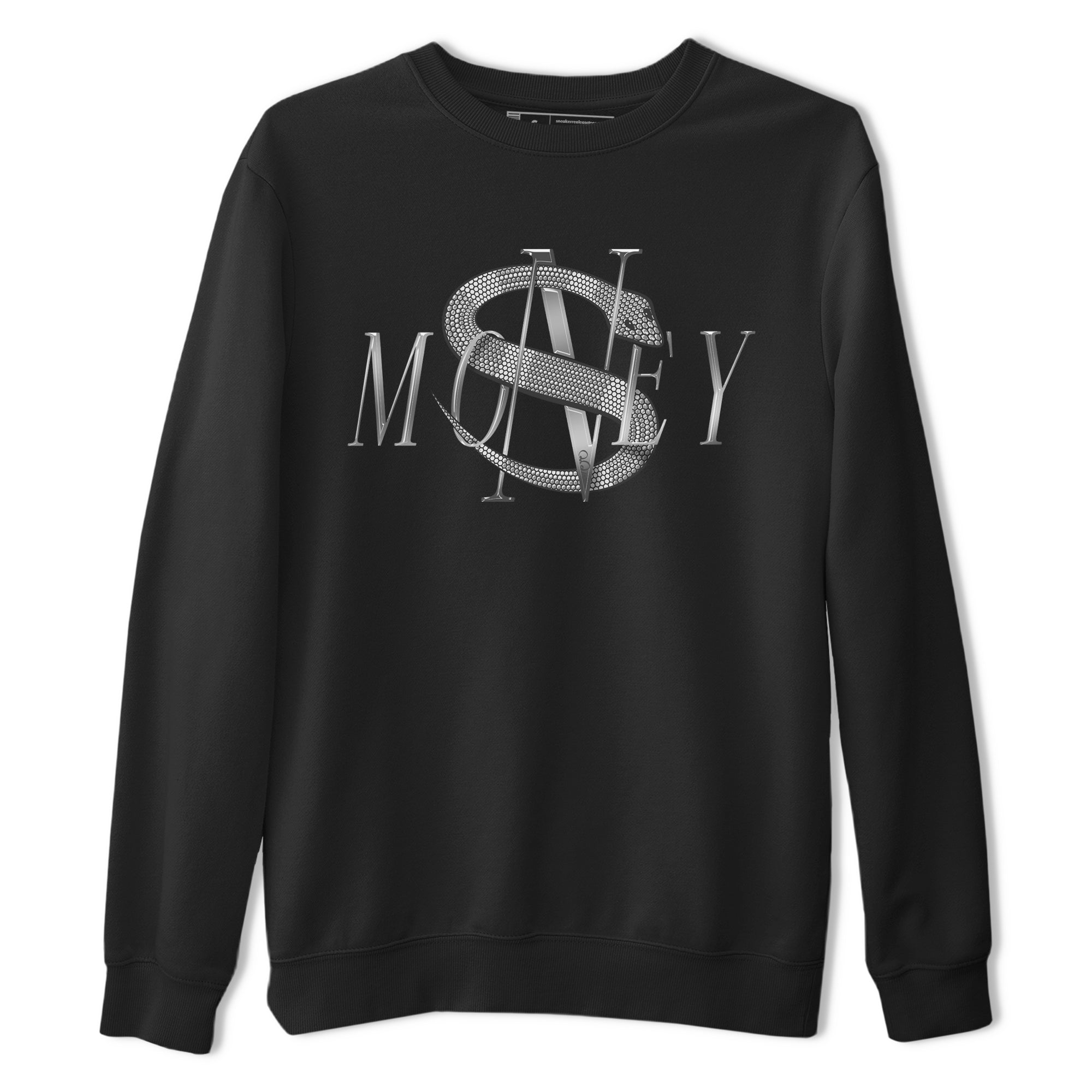 Air Jordan 1 Gift Giving shirt to match jordans Money Snake sneaker tees  Metal tees AJ1 Gift Giving Drip Gear Zone Unisex Black 2 T-Shirt