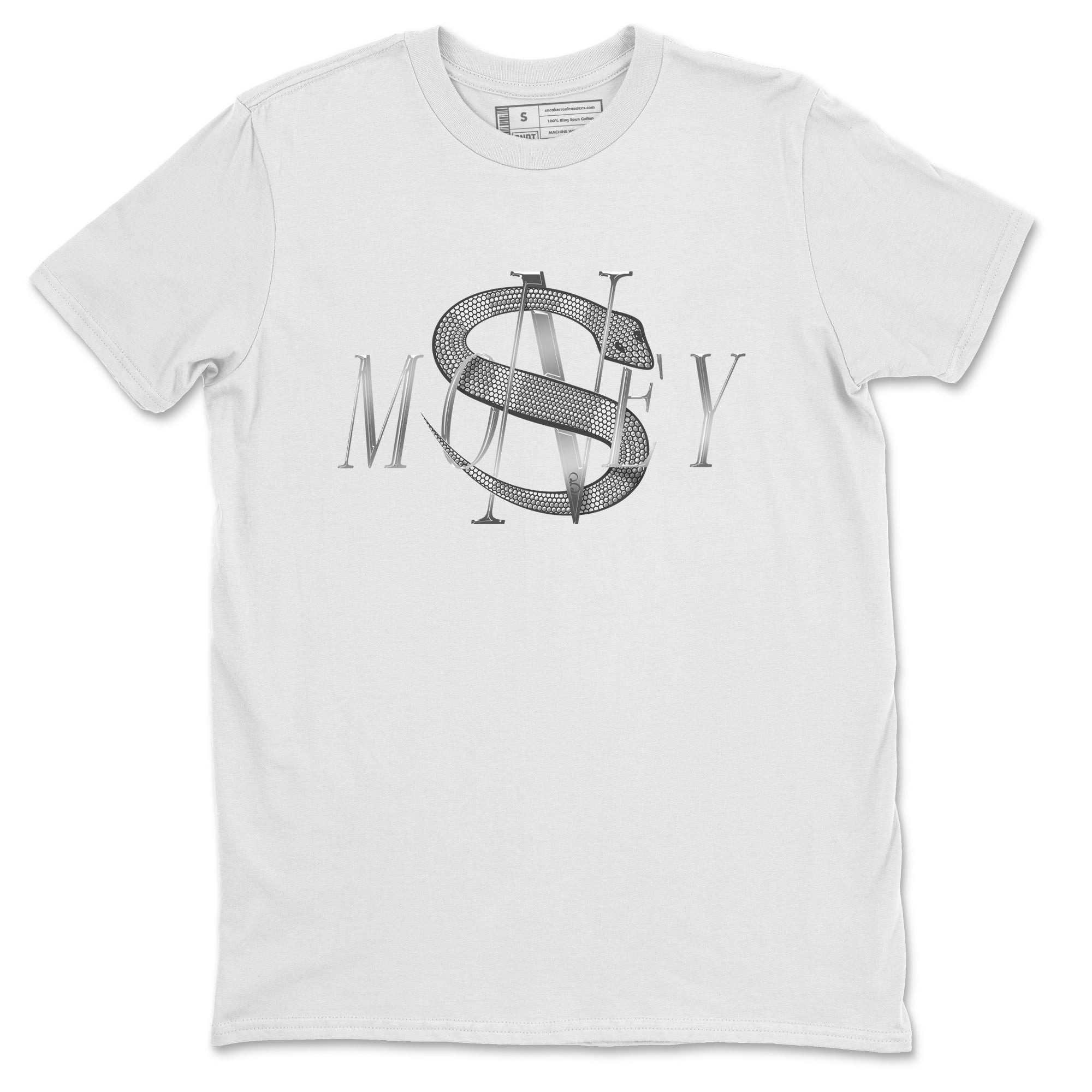 Air Jordan 1 Gift Giving shirt to match jordans Money Snake sneaker tees  Metal tees AJ1 Gift Giving Drip Gear Zone Unisex White 2 T-Shirt