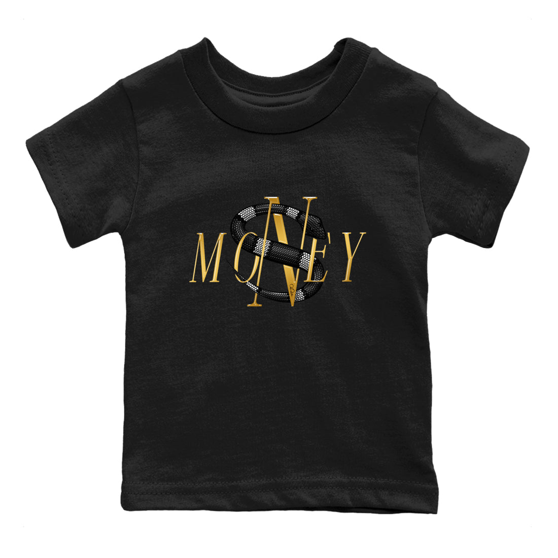 Air Jordan 11 Gratitude shirt to match jordans Money Snake sneaker tees AJ11 Gratitude Drip Gear Zone Baby Toddler Black 2 T-Shirt