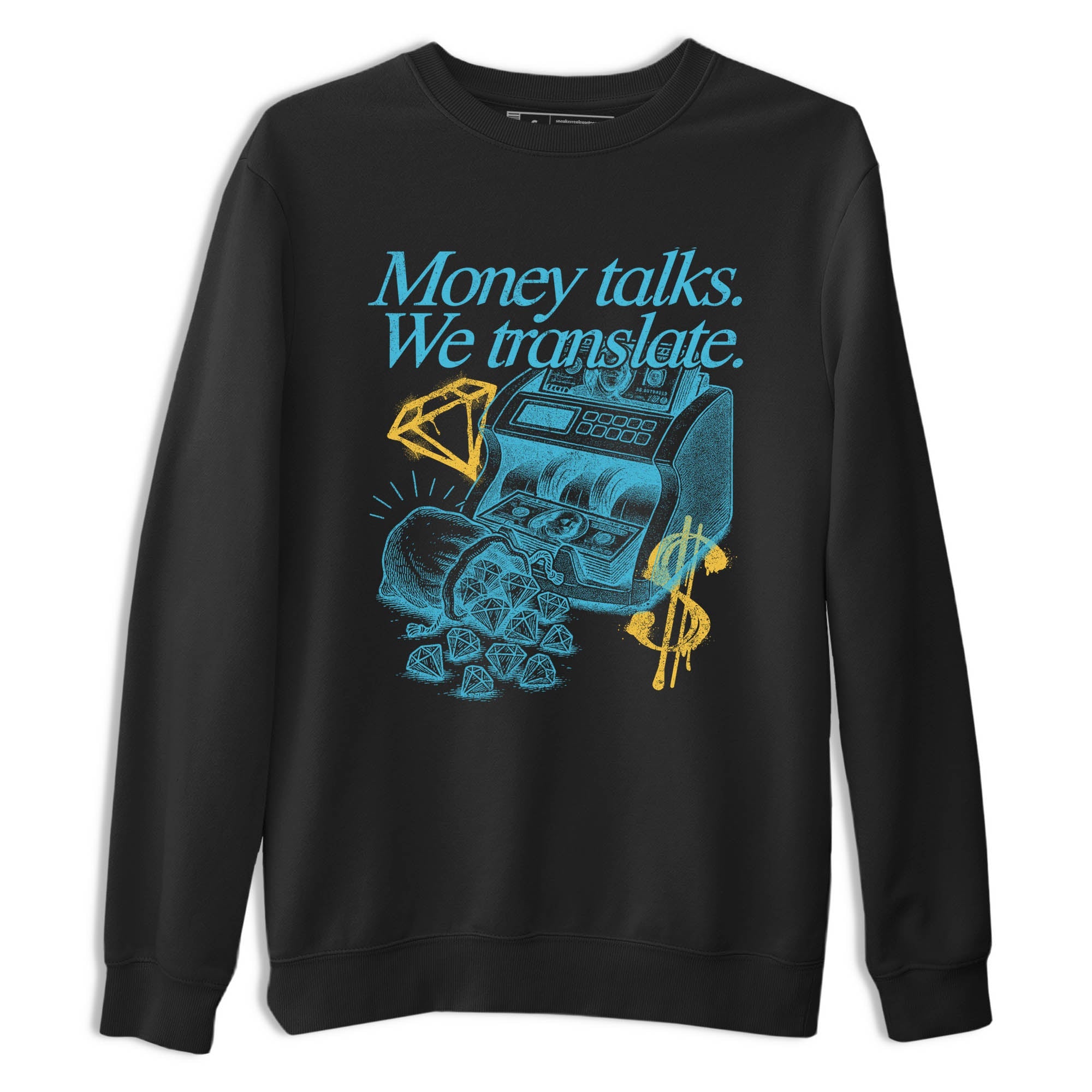 Sneaker Threads  Sneaker Tees To Match Air Jordan 11 Retro Gamma  Money Talks We Translate Graphic Tee Black 2. Perfect for Jordan releases 2025 colorways.