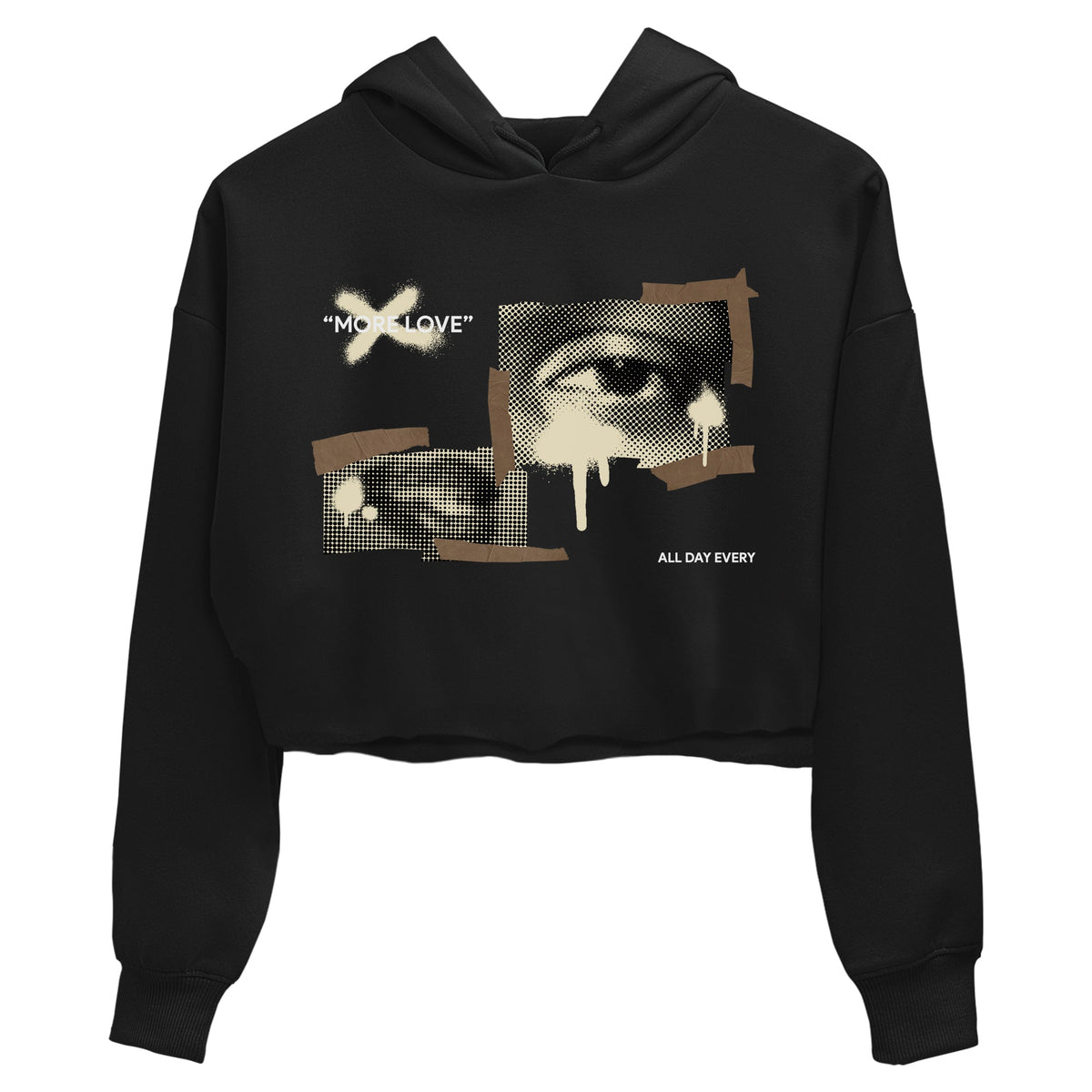 1s Low OG Mocha shirts to match jordans More Love sneaker match tees Air Jordan 1 Mocha match shoes to clothes Drip Gear Zone unisex cotton Black 2 crop tee