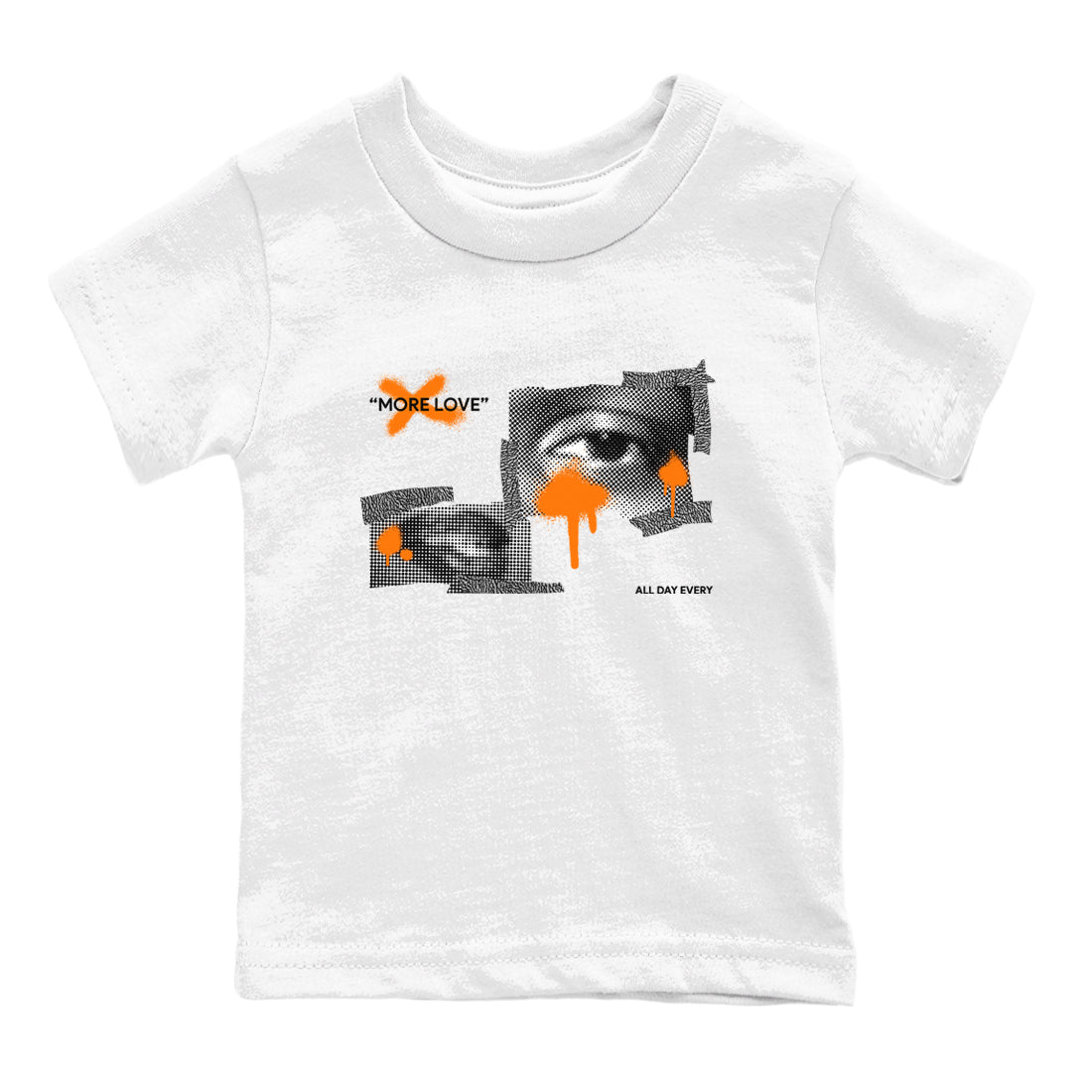 3s Georgia Peach shirt to match jordans More Love sneaker tees Air Jordan 3 Georgia Peach Drip Gear Zone baby toddler White 2 cotton Shirt