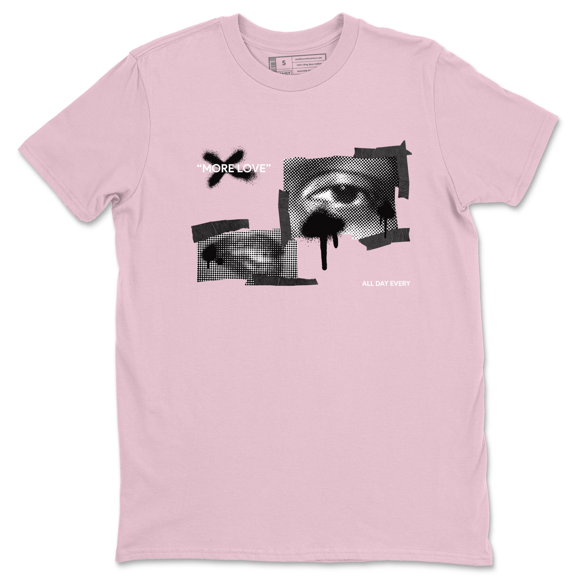4s Retro Orchid shirts to match jordans More Love sneaker match tees Air Jordan 4 WMNS Orchid match shoes to clothes Drip Gear Zone unisex cotton Pink 2 shirts