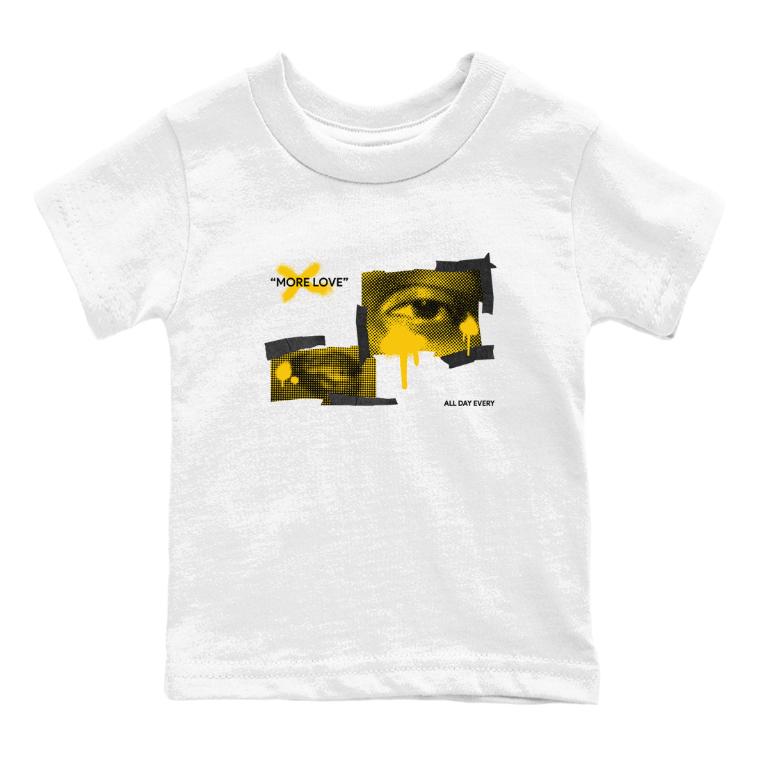 Dunk High Wu Tang shirts to match jordans More Love sneaker match tees Dunk High Wu Tang match shoes to clothes Drip Gear Zone Youth Baby White 2 tee