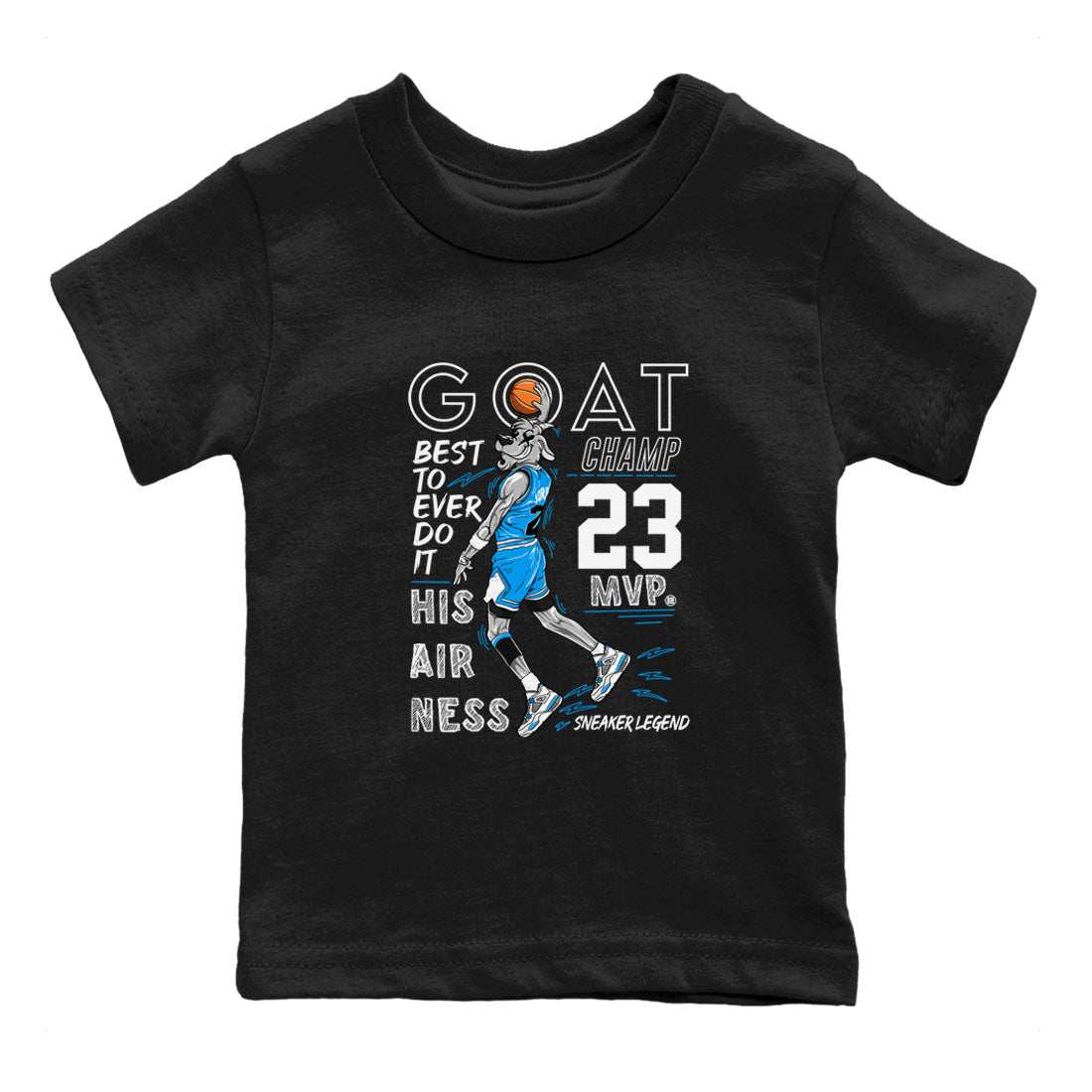 4s Military Blue shirt to match jordans MVP Goat sneaker tees Air Jordan 4 Retro Military Blue Streetwear Brand Drip Gear Zone baby toddler Black 2 cotton Shirt