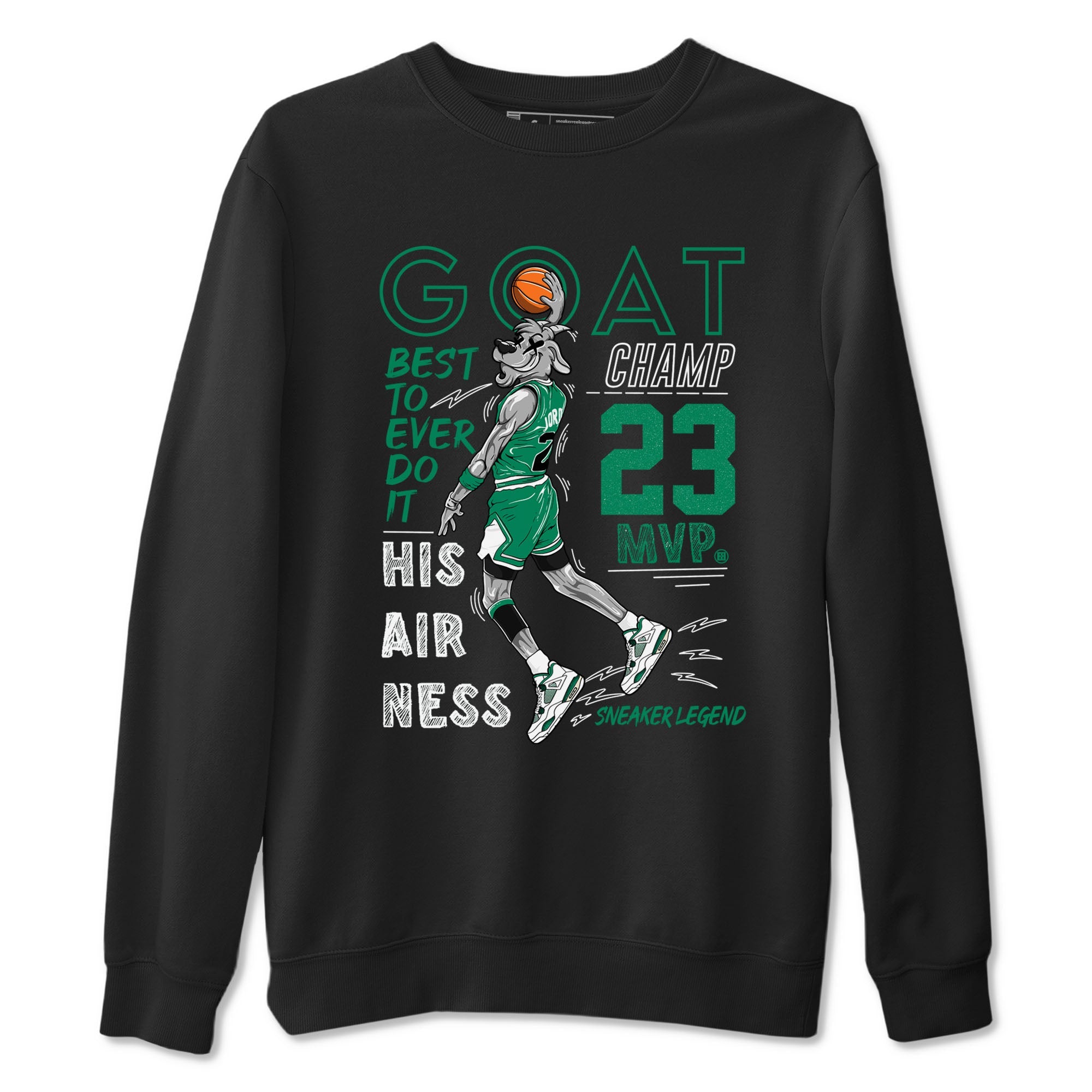 AJ4 Oxidized Green shirts to match jordans MVP Goat sneaker match tees Air Jordan 4 Oxidized Green Drip Gear Zone streetwear brand Black 2 unisex cotton tee