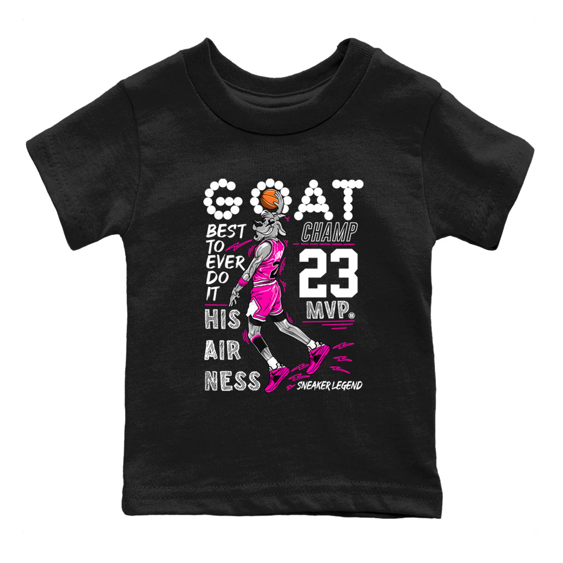 Nike KD 4 Retro Aunt Pearl shirts to match jordans MVP Goat sneaker match tees Nike KD 4 Aunt Pearl match shoes to clothes Drip Gear Zone Youth Baby Black 2 tee