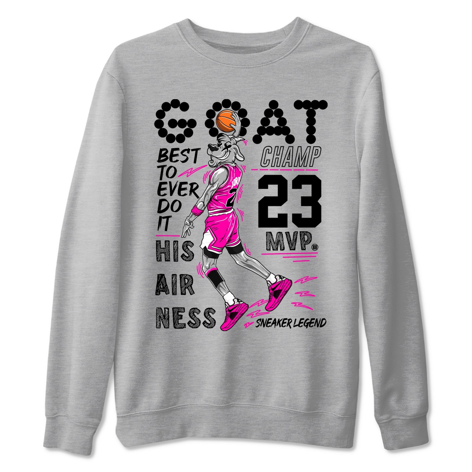 Nike KD 4 Retro Aunt Pearl shirts to match jordans MVP Goat sneaker match tees Nike KD 4 Aunt Pearl match shoes to clothes Drip Gear Zone unisex cotton Heather Grey 2 shirts