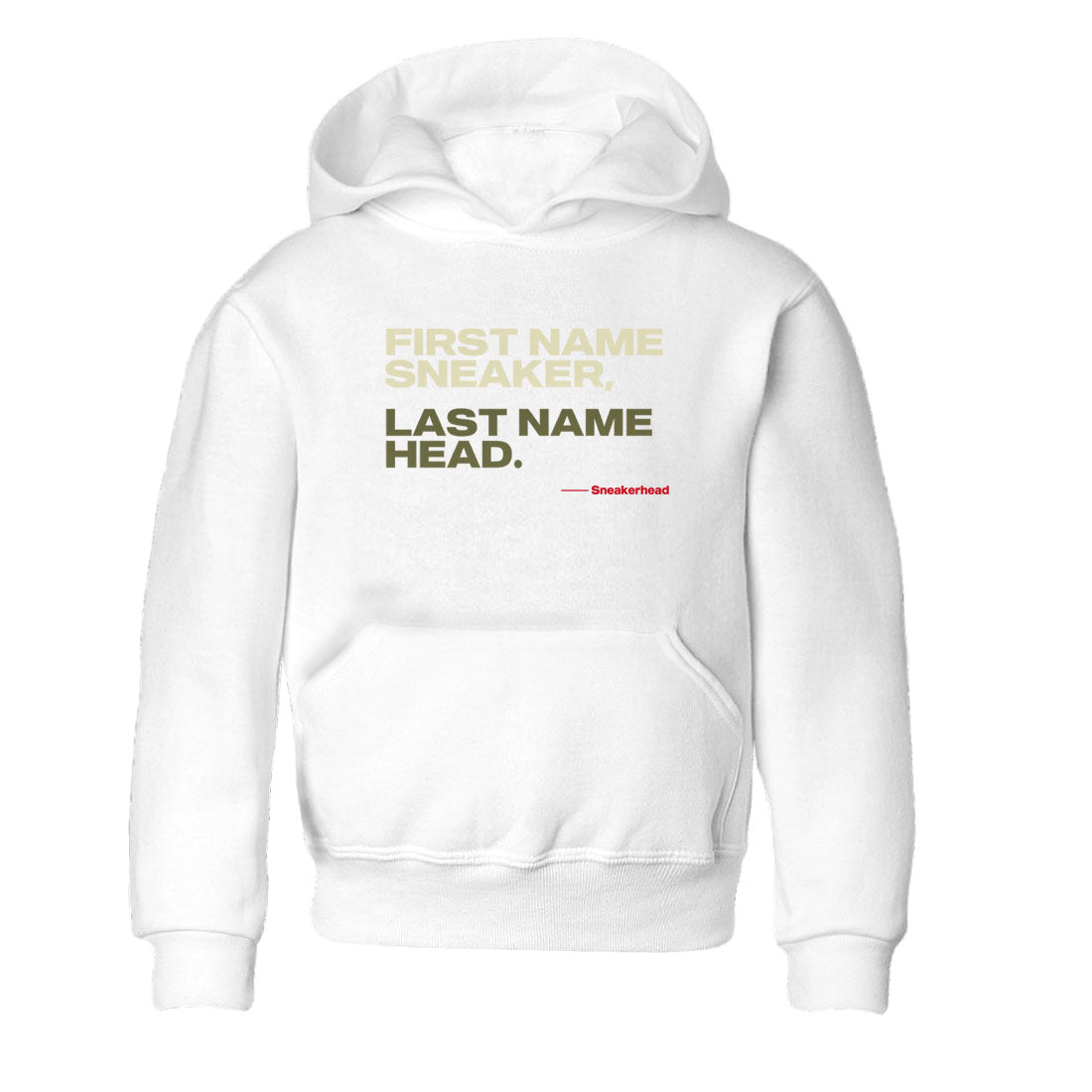 1s Travis Scott Black Olive shirts to match jordans My Name Is sneaker match tees Air Jordan 1 Travis Scott Black Olive Drip Gear Zone streetwear brand Baby and Youth White 2 cotton tee