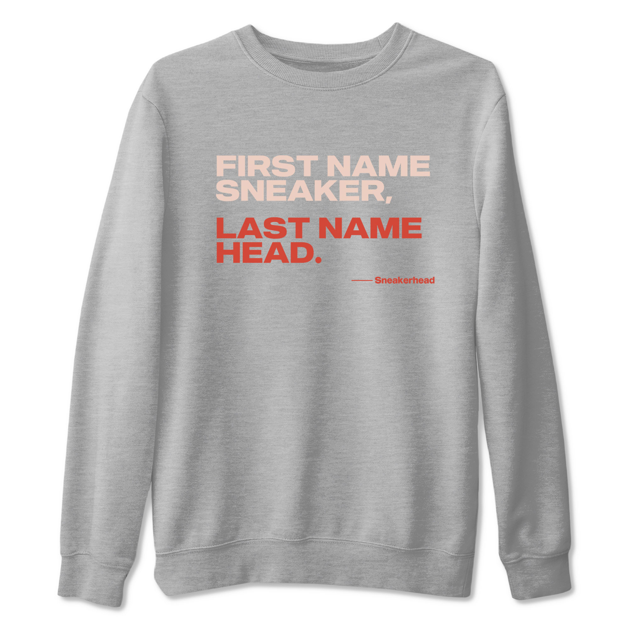 AJ13 Dune Red shirts to match jordans My Name Is sneaker match tees Air Jordan 13 Dune Red Drip Gear Zone streetwear brand Heather Grey 2 unisex cotton tee