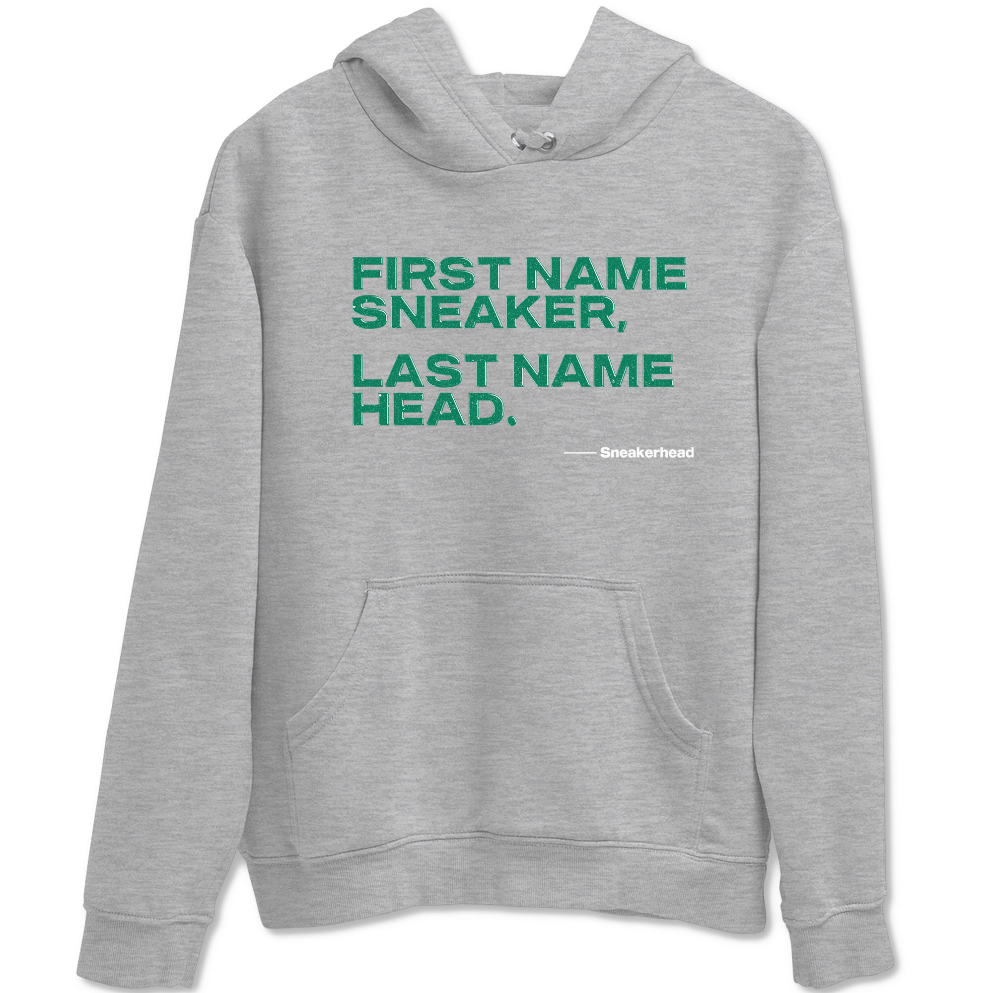 4s Oxidized Green shirts to match jordans My Name Is sneaker match tees Air Jordan 4 Oxidized Green Drip Gear Zone streetwear brand Heather Grey 2 unisex cotton tee