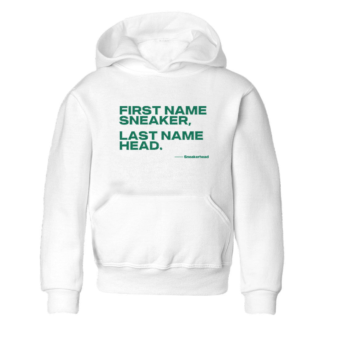 4s Oxidized Green shirts to match jordans My Name Is sneaker match tees Air Jordan 4 Oxidized Green Drip Gear Zone streetwear brand Baby and Youth White 2 cotton tee