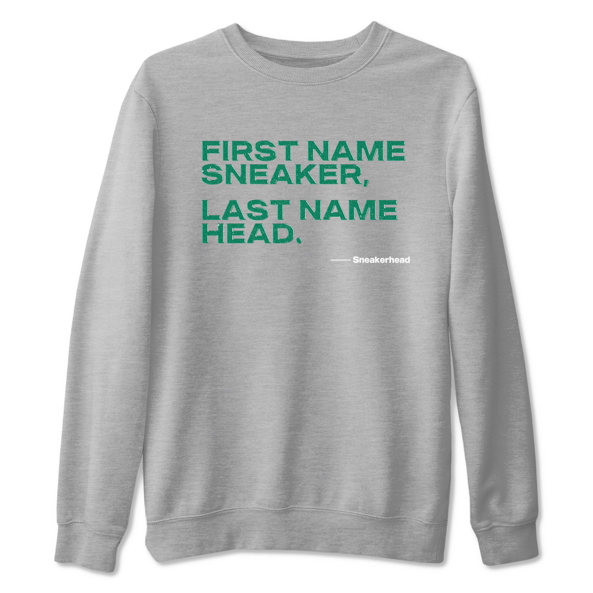 4s Oxidized Green shirts to match jordans My Name Is sneaker match tees Air Jordan 4 Oxidized Green Drip Gear Zone streetwear brand Heather Grey 2 unisex cotton tee