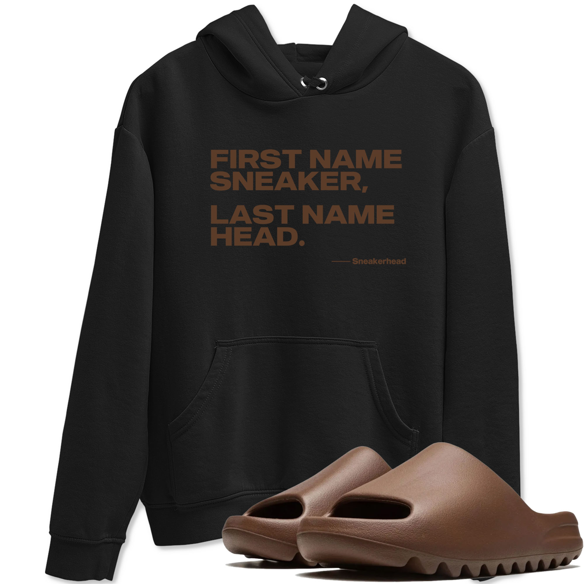 Yeezy Slide Flax shirts to match jordans My Name Is sneaker match tees Yeezy Slide Flax Drip Gear Zone streetwear brand Black 1 unisex cotton tee