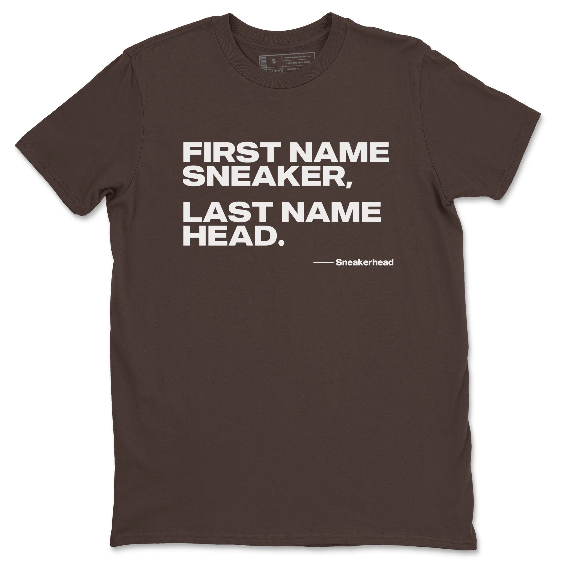 Yeezy Slide Flax shirts to match jordans My Name Is sneaker match tees Yeezy Slide Flax Drip Gear Zone streetwear brand Dark Chocolate 2 unisex cotton tee